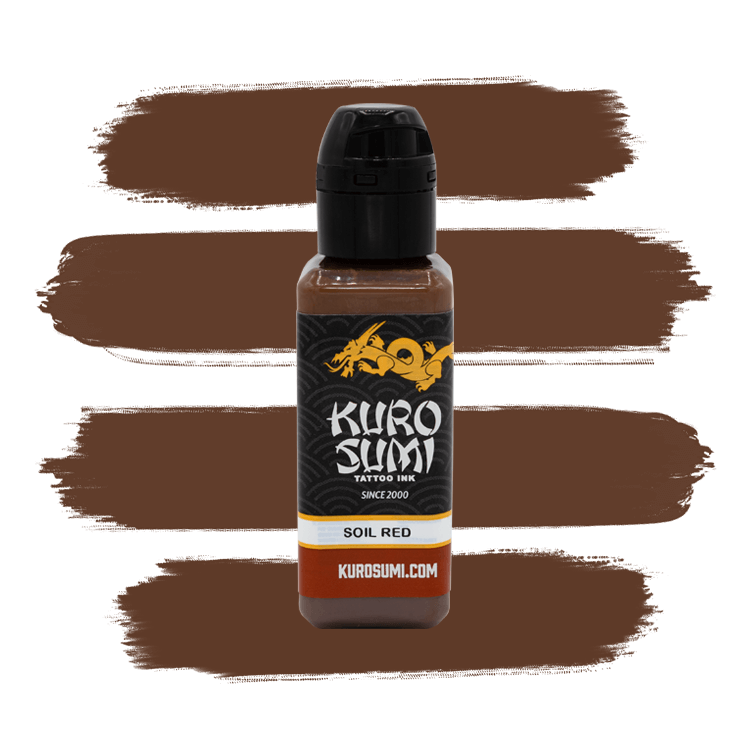 Kuro Sumi Great Wall Tattoo Ink Set - Professional Tattoo Artist Supplies for Realistic & Traditional Tattoos - Perfect for Sleeves, Portraits, and Body Art