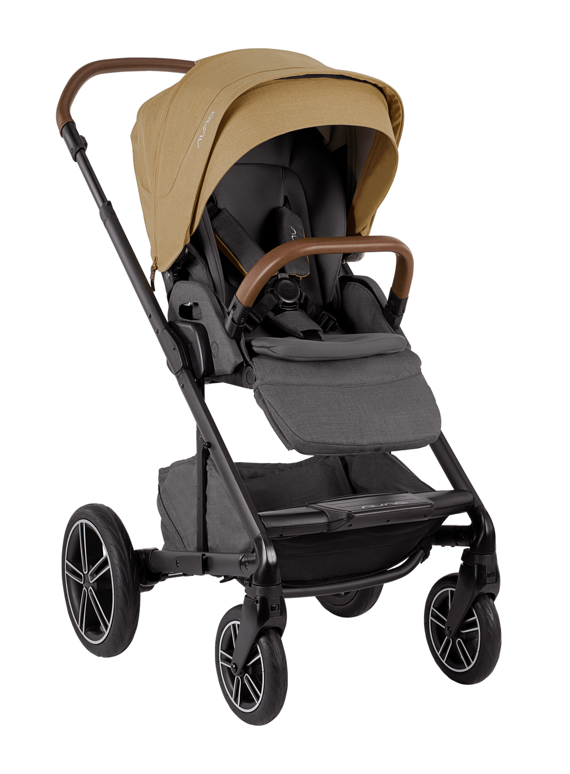 Nuna Mixx Next Stroller with Magnetic Buckle - Lightweight Travel Stroller for Babies & Toddlers - Perfect for City Walks, Shopping, and Air Travel