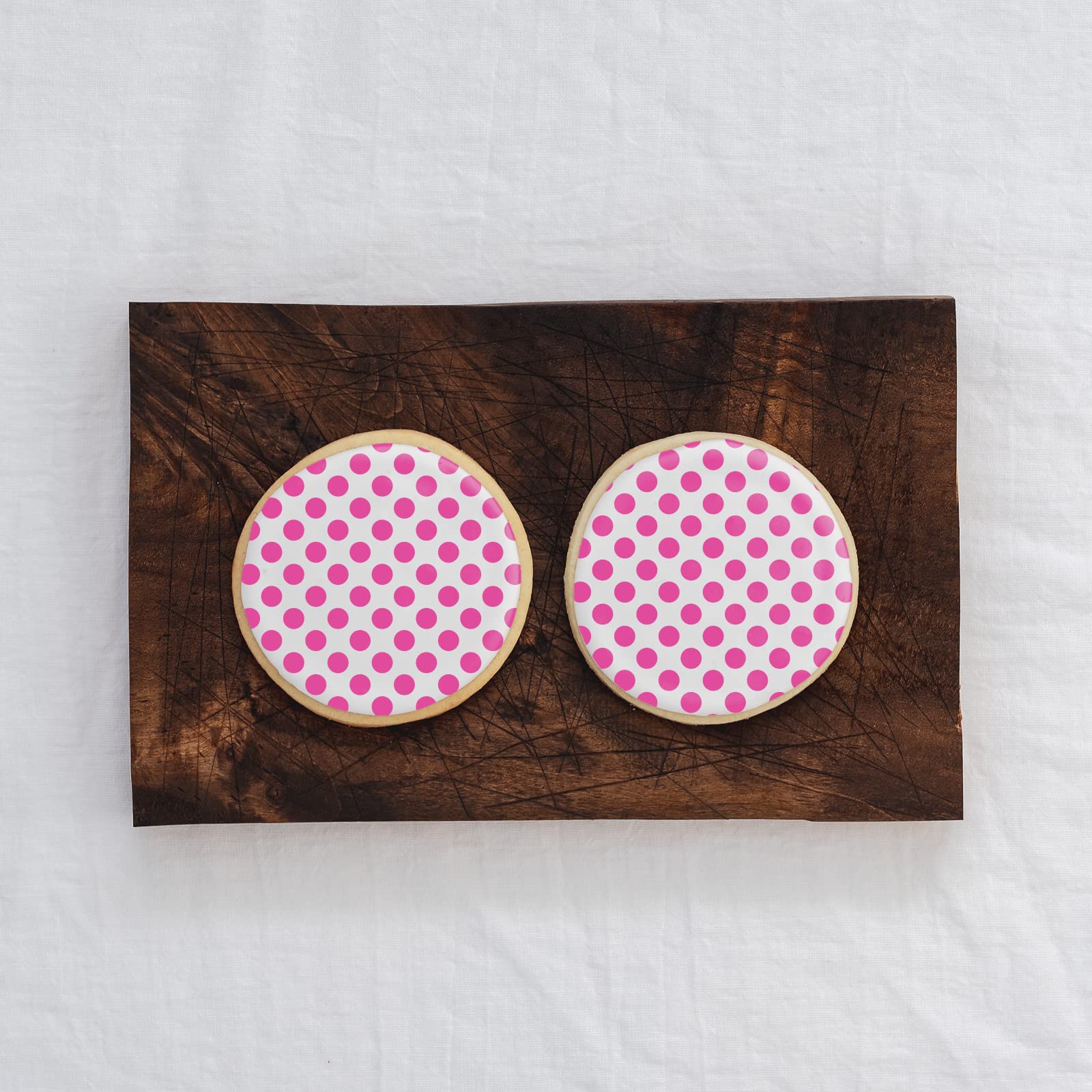 Polkadot Cookie Stencil Set for Airbrushing - Create Beautiful Edible Art on Homemade Cookies - Perfect for Baking, Cake Decorating & DIY Cookie Designs