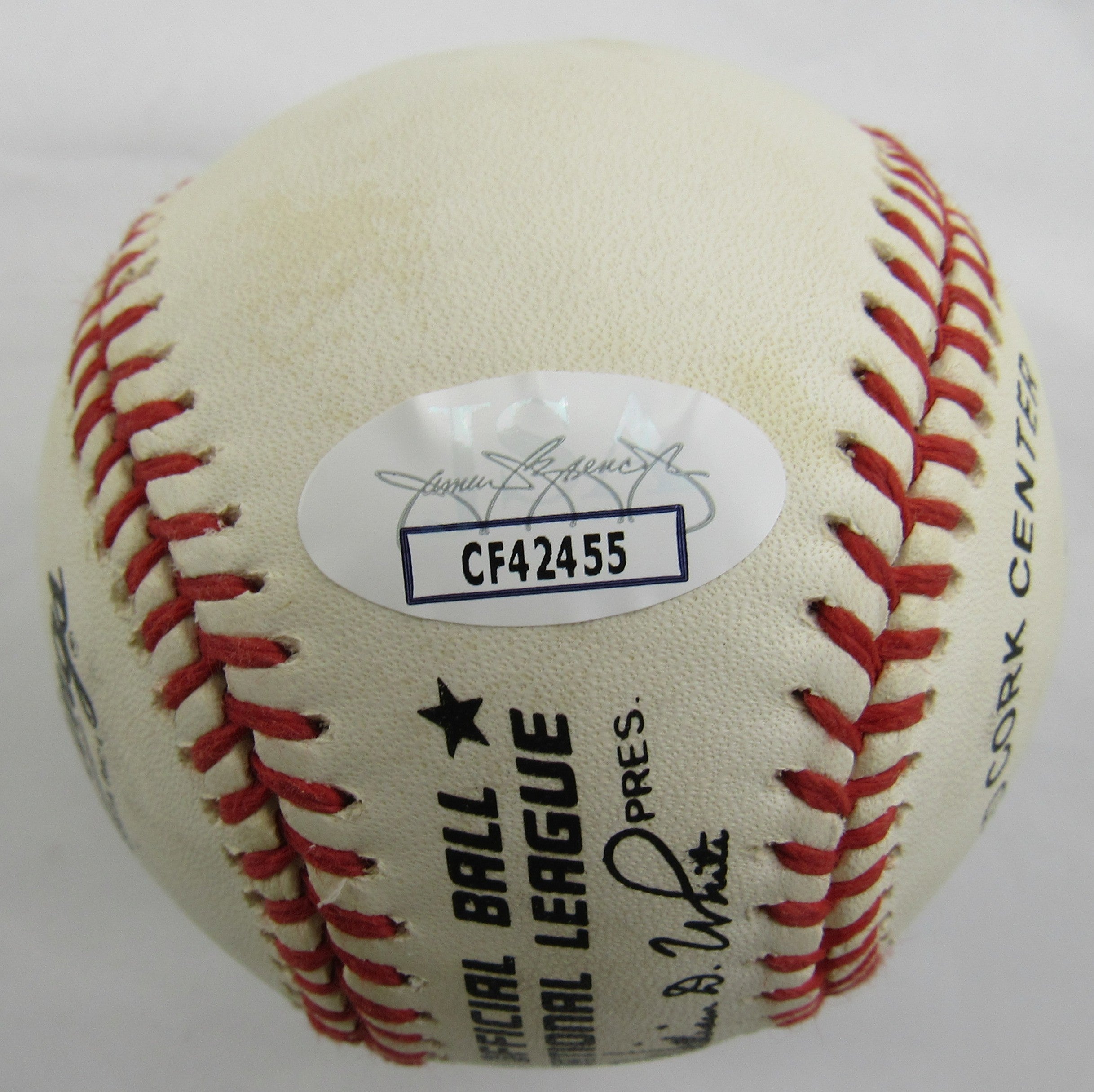 Al Barlick Signed Autographed Baseball by Rawlings - JSA Certified COA CF42455 - Perfect for Collectors, Sports Memorabilia & Gift for Baseball Fans