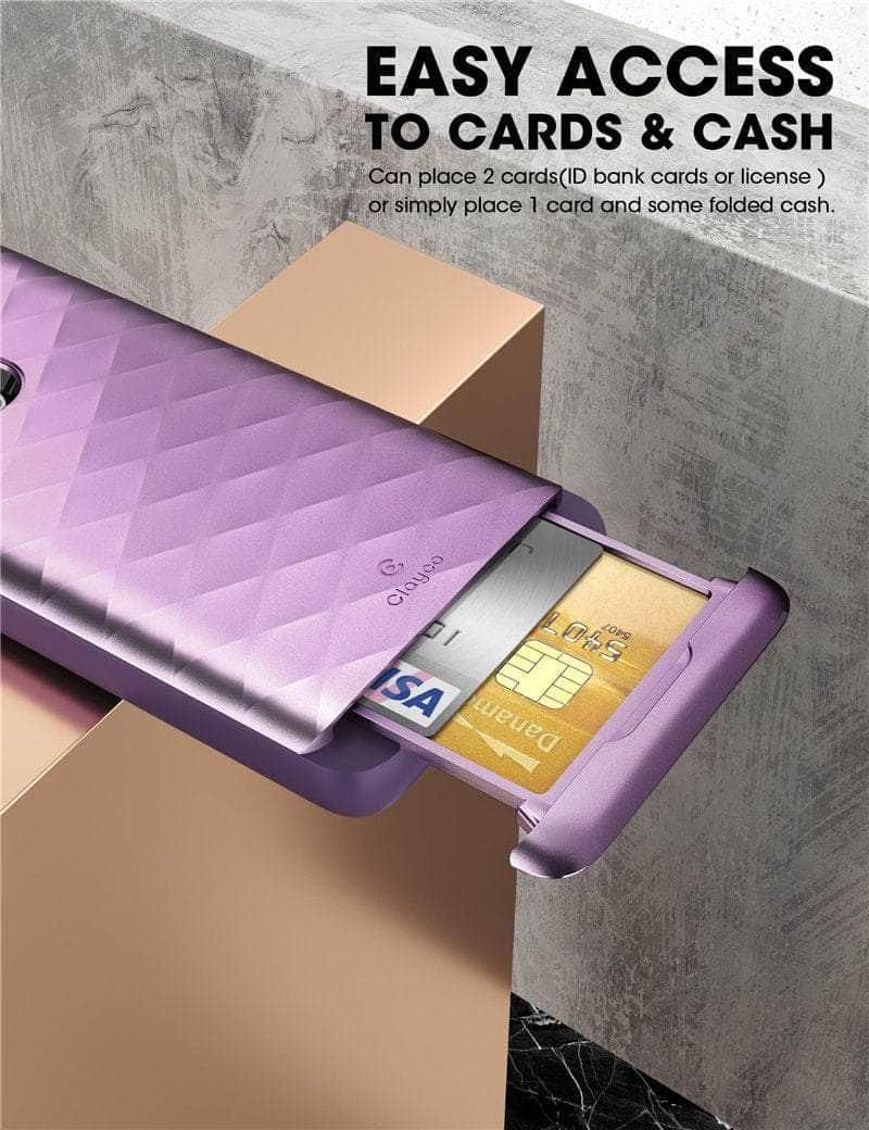 Samsung Galaxy S20 Ultra Premium Hybrid Wallet Case - Slim Protective Cover with Card Holder for Daily Use & Travel