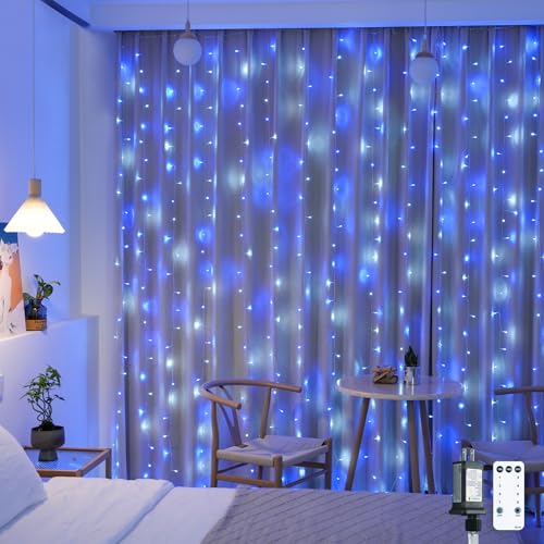 Blue and White