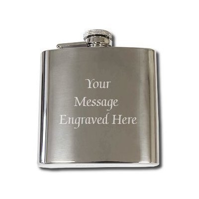 Personalized 8oz Stainless Steel Flask for Groomsmen & Bridesmaids - Custom Engraved Wedding Gift (Set of 12) - Perfect for Bachelor/Bachelorette Parties, Weddings & Special Occasions