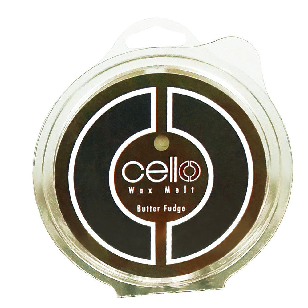 Premium Cello Wax Melts - Butter Fudge Scented Wax Cubes for Warmers | Long-Lasting Fragrance for Home, Office & Spa Relaxation