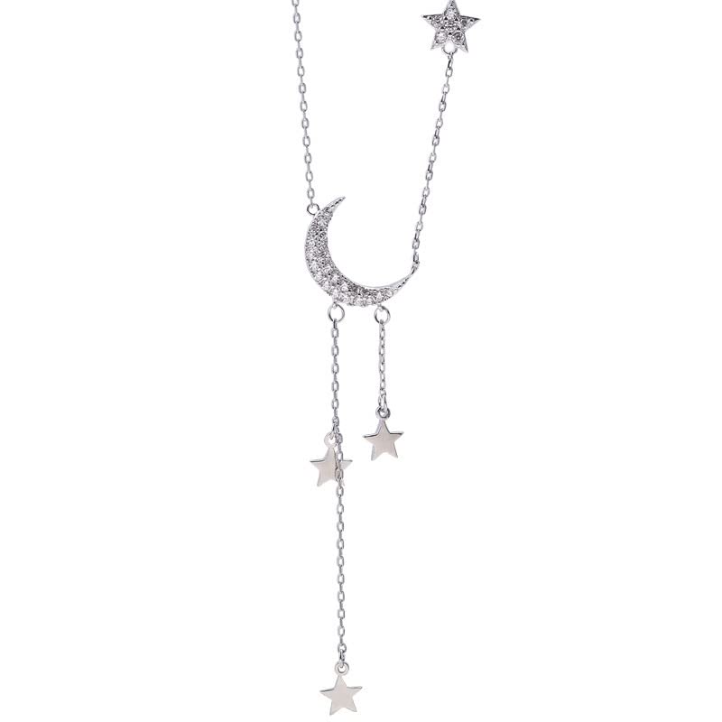 Stylish Cat Moon Necklace for Women & Teen Girls - Elegant Cat Pendant Jewelry for Birthday, Christmas & Valentine's Day Gifts | Perfect Friendship Necklace for Cat Lovers (136B) - Ideal for Casual Wear, Date Nights & Special Occasions