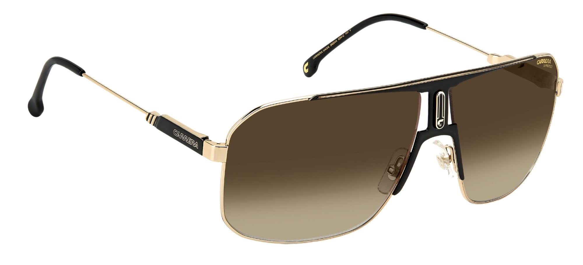 Carrera 1043/S Rectangular Polarized Sunglasses for Men - UV Protection, Lightweight & Stylish - Perfect for Driving, Outdoor Sports & Beach Activities