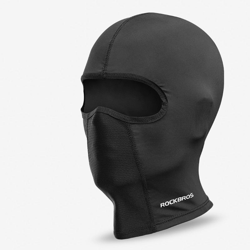 Breathable Summer Bike Mask with UV Protection & Glasses Hole - Quick-Drying Balaclava for Men & Women - Ideal for Cycling, Motorcycling & Outdoor Sports