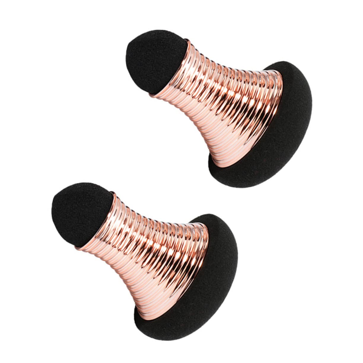 Minkissy 2-Pack Makeup Sponges - Professional Beauty Blenders for Liquid Foundation & Cream Blending | Soft Cosmetic Sponge Applicator for Full Coverage, Contouring & Exfoliating | Perfect for Daily Makeup, Travel & Professional Makeup Artists