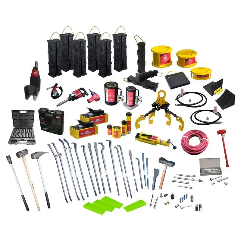 AME 91-Piece Small OTR Truck Service Kit - Heavy Duty Truck Repair Tools for Semi & Tractor Maintenance - Essential for Roadside Repairs & Fleet Servicing