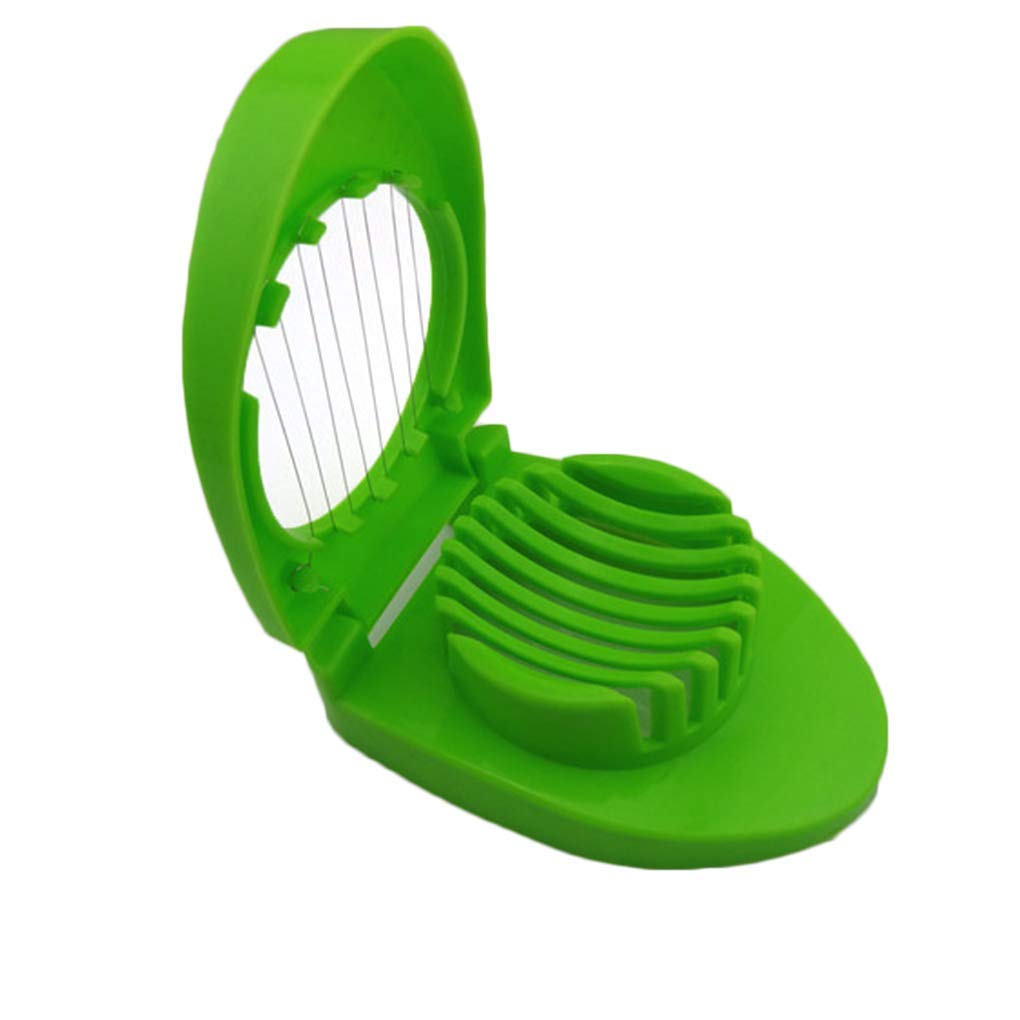 Premium U-M PULABO Mini Egg Slicer & Fruit Cutter - Stainless Steel Kitchen Tool for Eggs, Kiwi, Strawberries - Perfect for Baking, Salad Prep & Breakfast - Durable & Adorable Bakeware Accessory