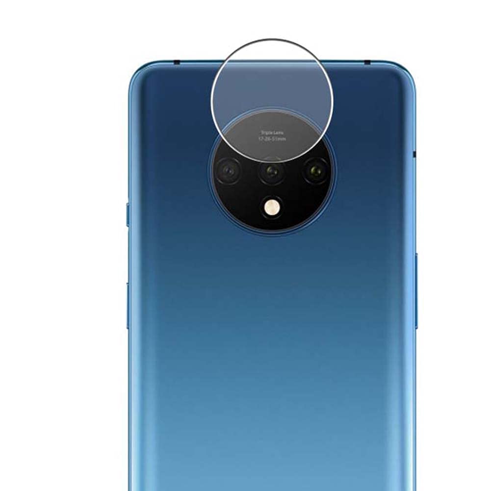 2 Pack TPU Camera Lens Protector Film for OnePlus 7T - Scratch-Resistant HD Clear Cover (Not Tempered Glass/Front Screen Protector) - Perfect for Outdoor Photography & Daily Protection