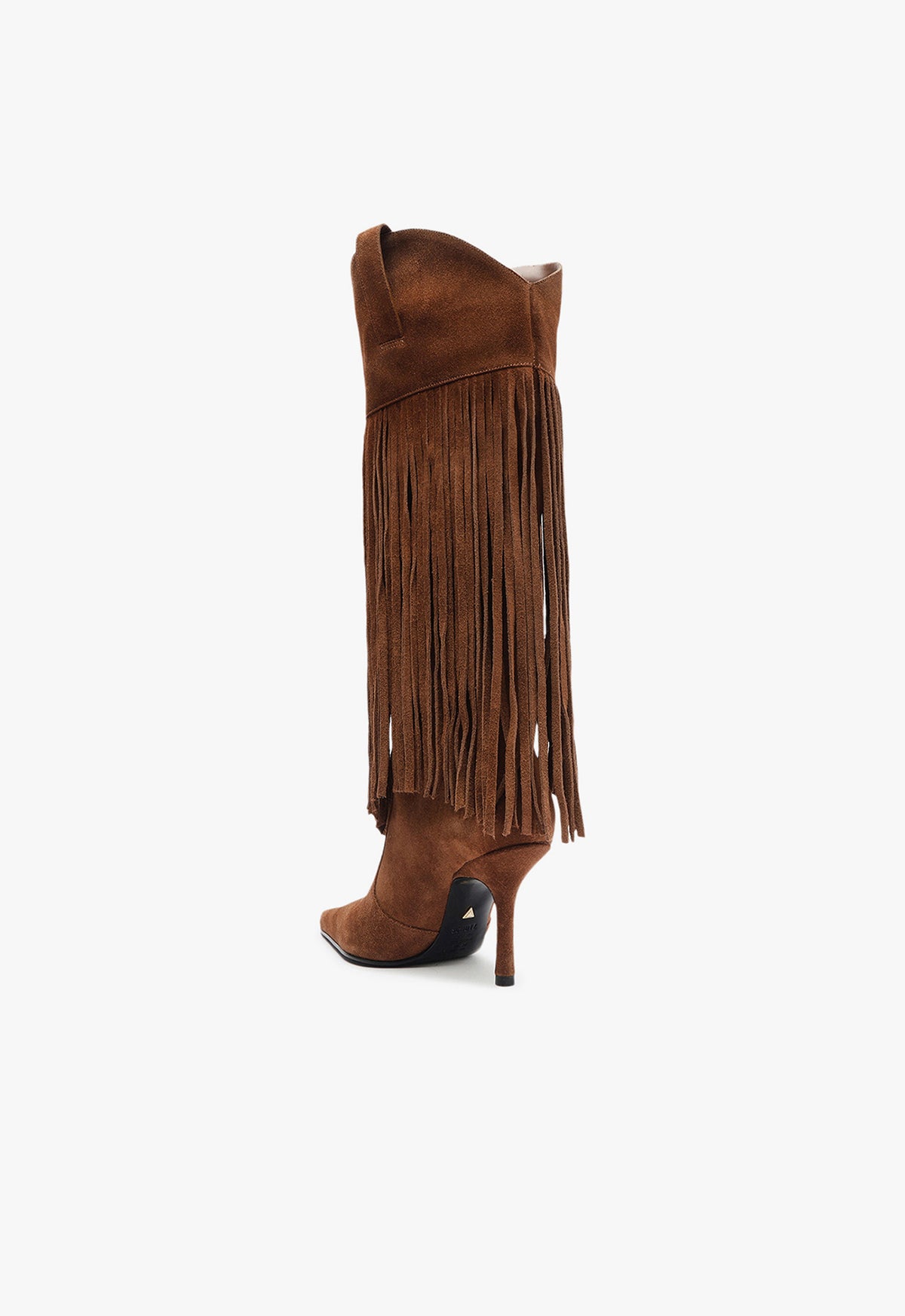 Raffaela Up Fringes Boots for Women - Stylish High Heel Ankle Boots with Fringe Details | Perfect for Parties, Night Out, and Fashion Events