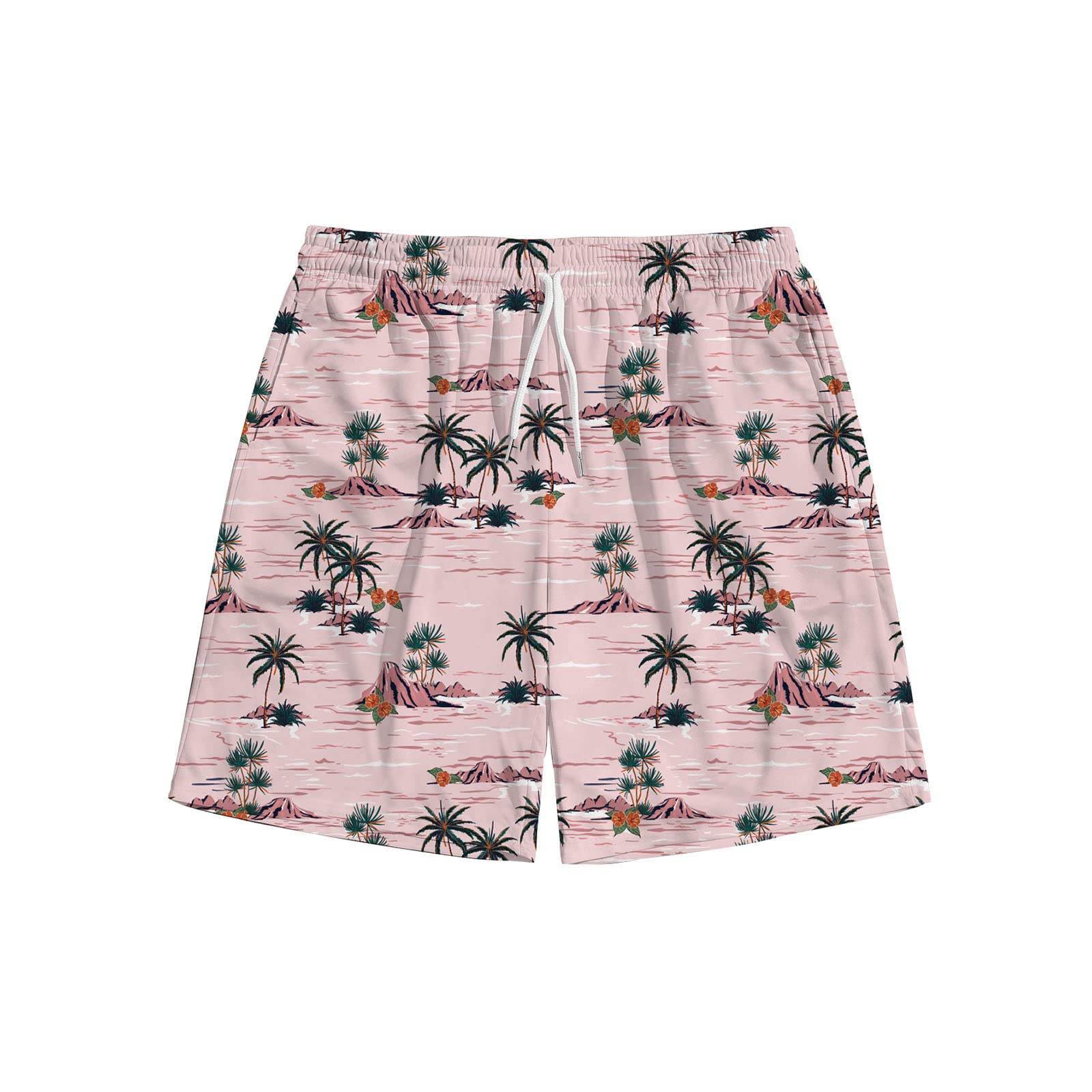 Vifucz Women's High Waisted Athletic Shorts - Breathable Mesh Gym Shorts for Running, Yoga & Beach - Trendy Summer Workout Shorts with Graphic Design - Perfect for Fitness, Vacation & Casual Wear
