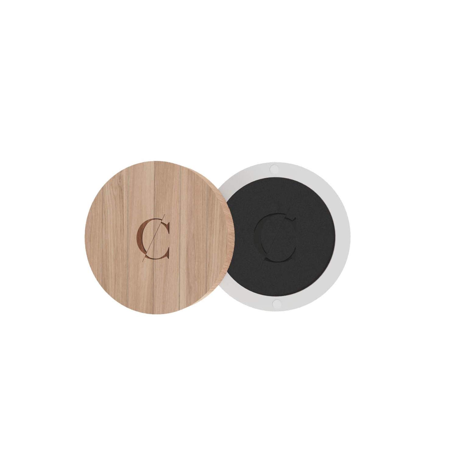 Couleur Caramel Eyeshadow 023 Noir Matte - Vegan & Cruelty-Free for Day & Night Makeup