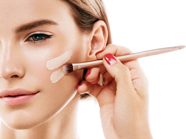 SIRF TUM 7 FITME POWDER - Oil Control Compact Powder for Pore-less Matte Finish, Absorbs Oil All Day - Matte Liquid Foundation & Eyebrow Pencil Set | Perfect for Daily Makeup, Office Wear, and Long-Lasting Coverage