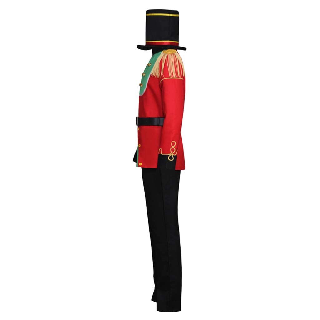 Nutcracker Cosplay Costume for Men - DIY Outfit with Jacket, Pants & Accessories - Perfect for Halloween, Christmas Parties & Themed Events