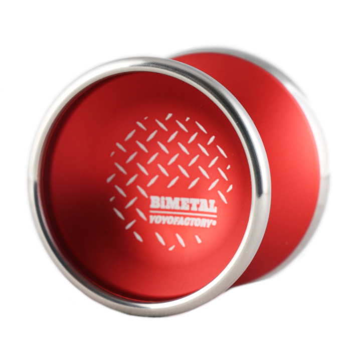YoYoFactory BiMetal Professional Yo-Yo for Advanced Players - High Performance Metal Yoyo for Tricks, Competitions & Outdoor Play