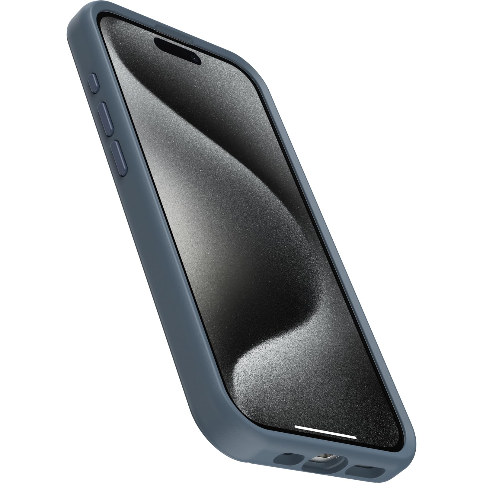 OtterBox iPhone 15 Pro Symmetry Series Clear Case - Dawn Floral Blue | MagSafe Compatible | Ultra-Slim Protective Cover with Raised Edges for Camera & Screen Protection | Perfect for Everyday Use & Outdoor Activities