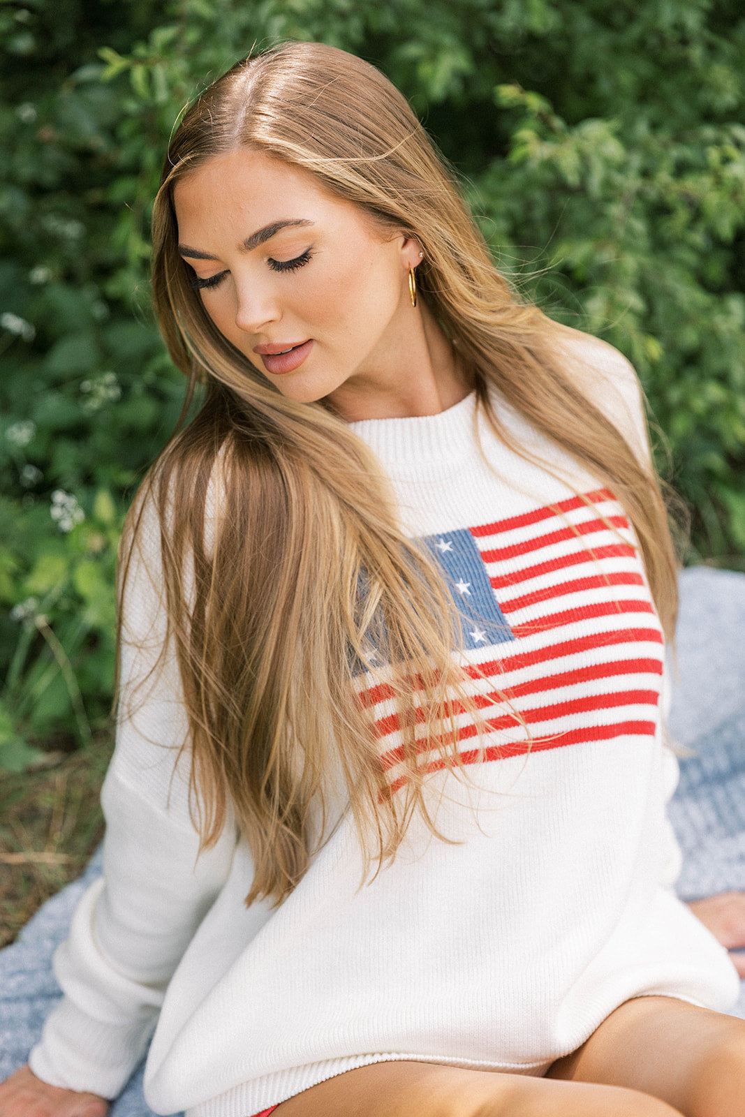 American Honey White Sweater - Soft & Cozy Knit Pullover for Women | Perfect for Fall & Winter Outfits