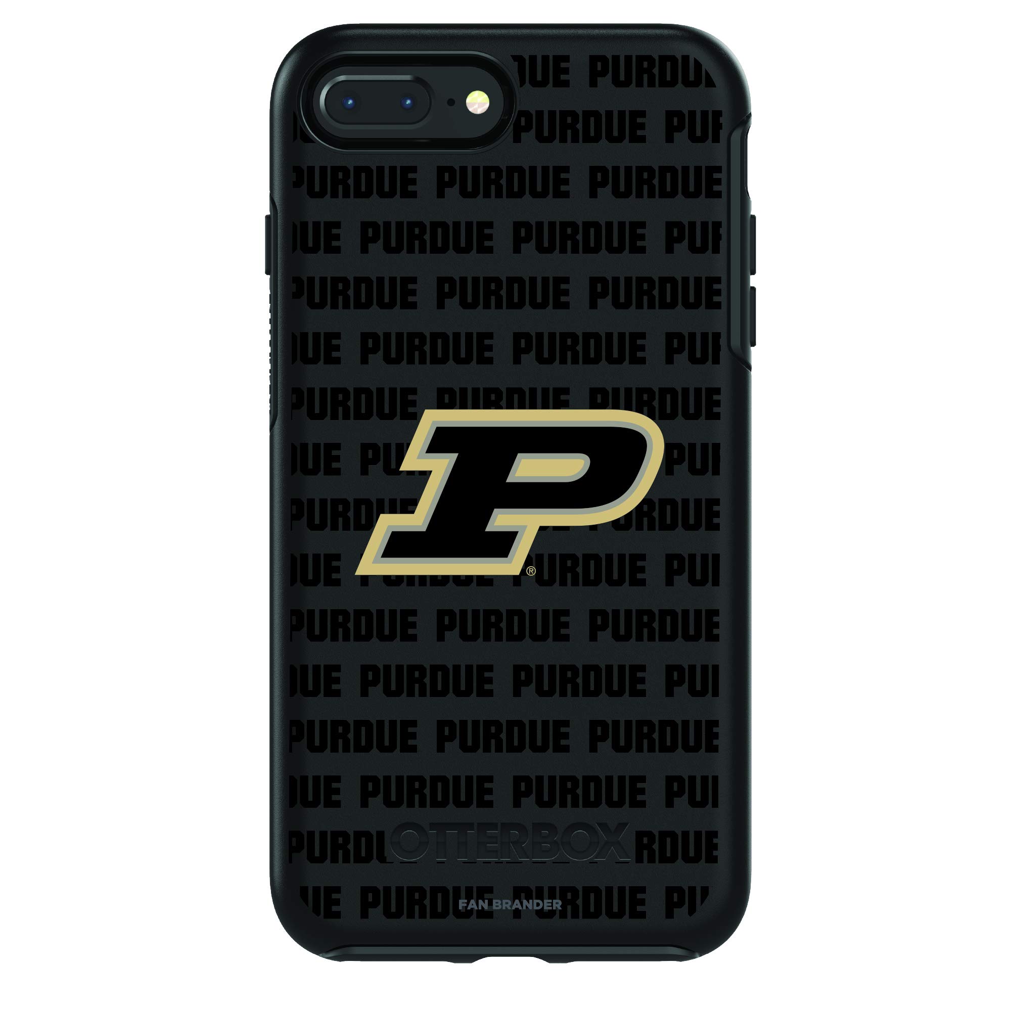 NCAA OtterBox Symmetry Case for iPhone - Repeating Wordmark Design - Perfect for Sports Fans