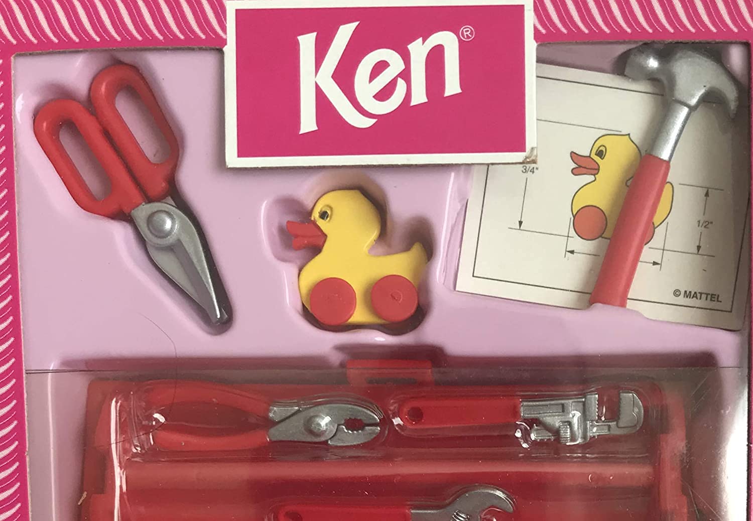 Barbie & Ken Special Collection Tool Box Set - Perfect for Doll Accessories, DIY Play & Collectors - Great for Kids' Pretend Play & Gift Giving
