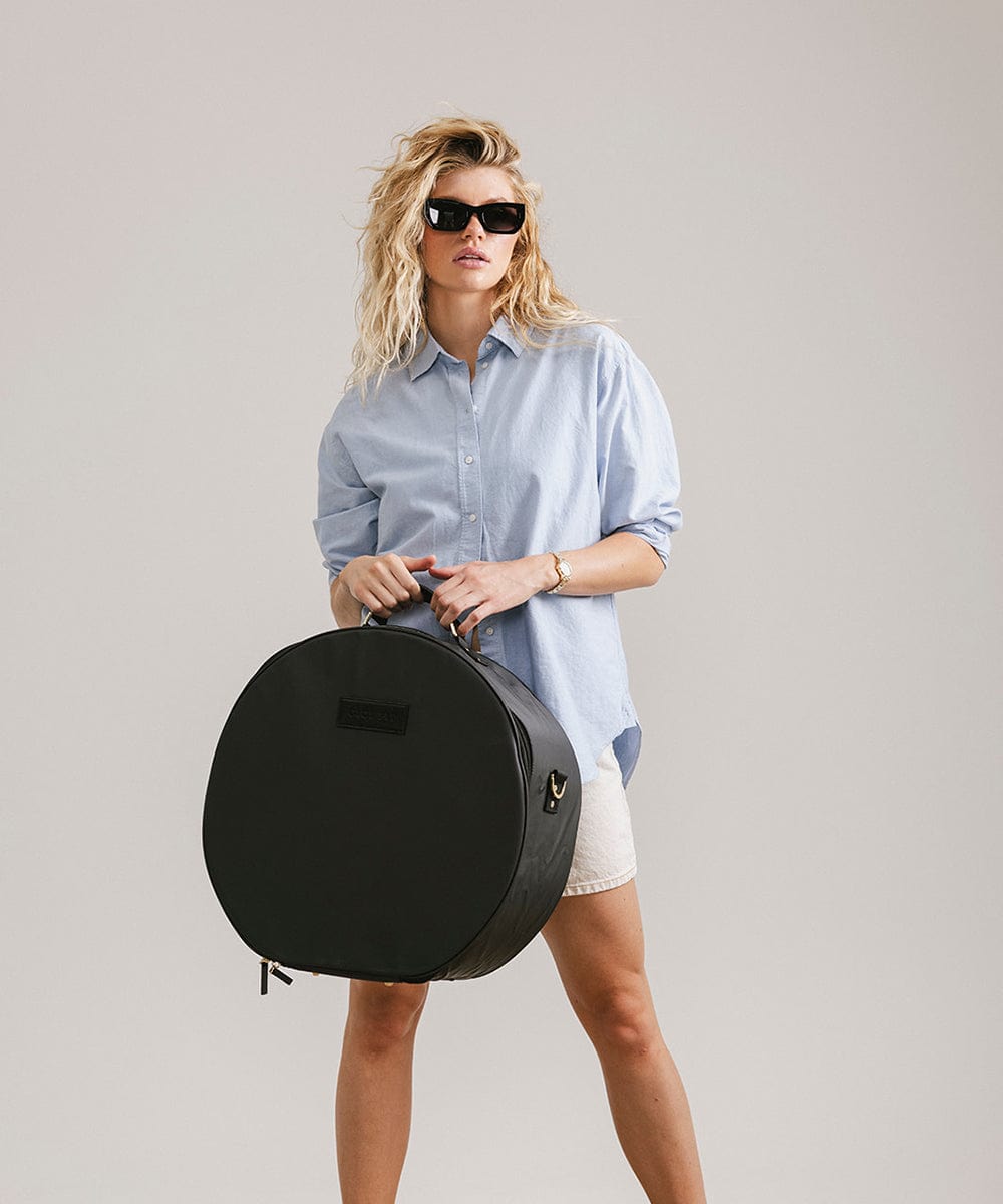 Premium Travel Hat Case - Durable & Lightweight Hat Storage for Men & Women - Perfect for Airplane, Vacation & Outdoor Adventures