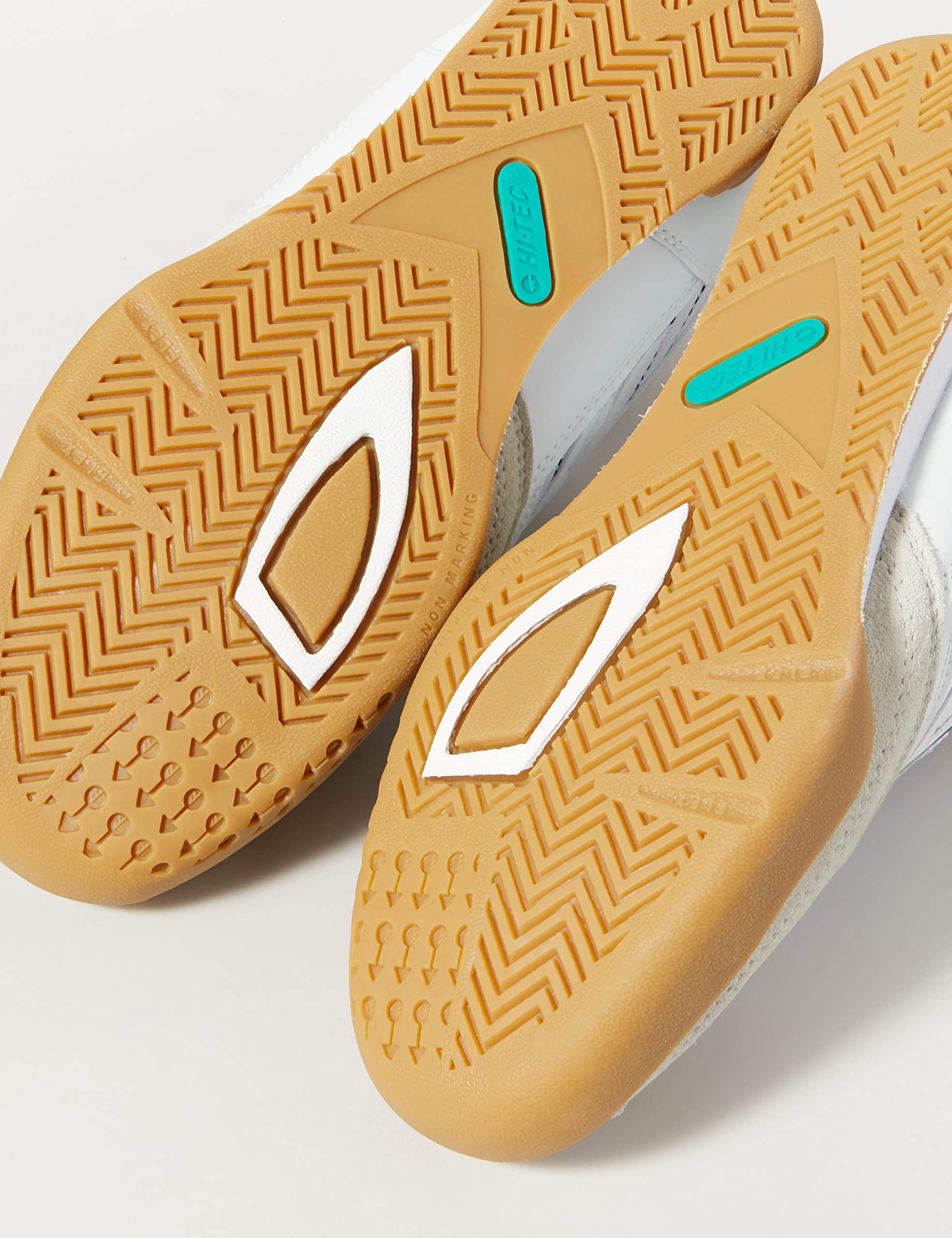 HI-TEC Men's Squash Shoes - Lightweight Non-Slip Court Sneakers for Indoor Racquet Sports | Perfect for Squash, Badminton & Tennis Players