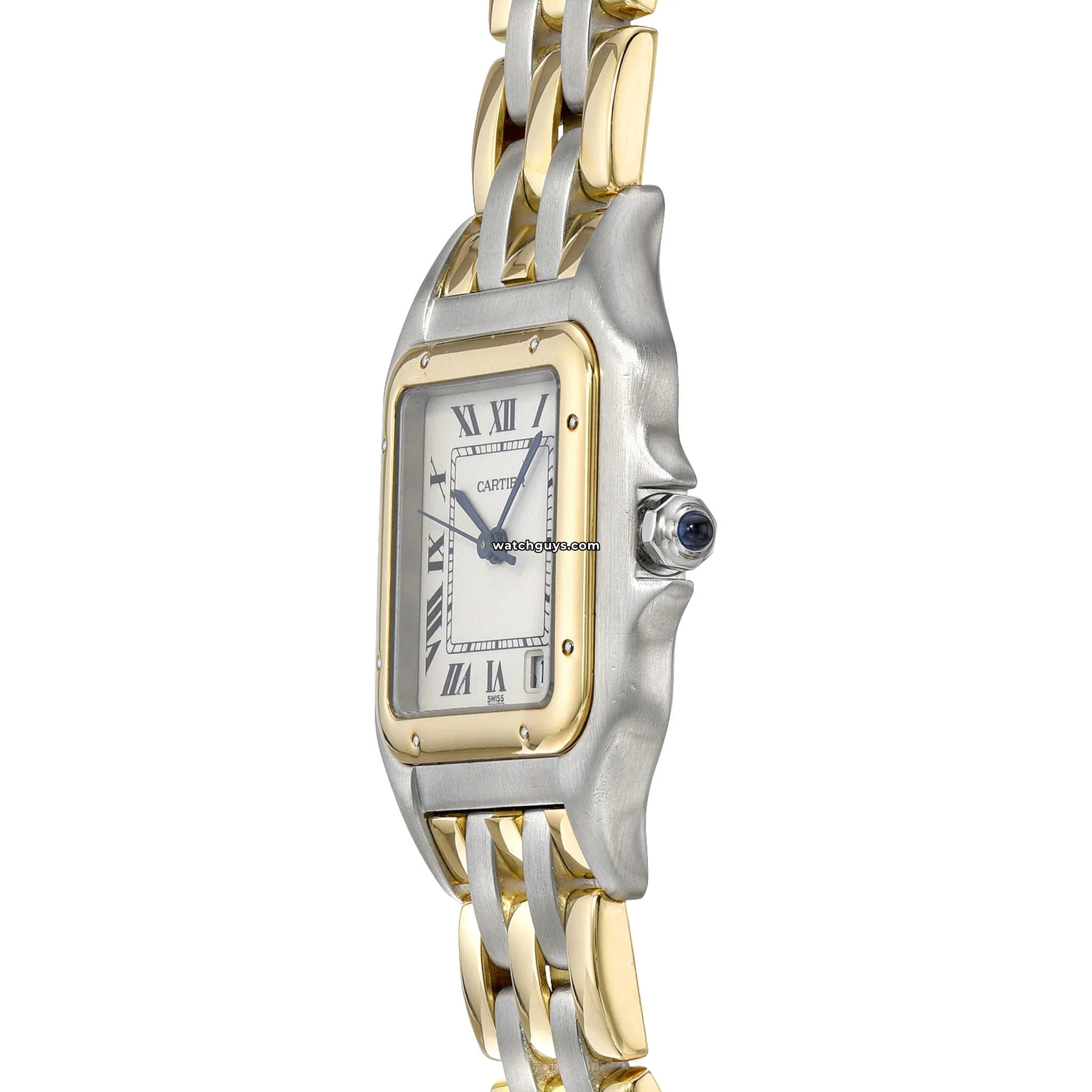 Cartier Panthere Midsize 187949 Three Row Gold Watch - Luxury Women's Wristwatch for Business, Party & Special Occasions