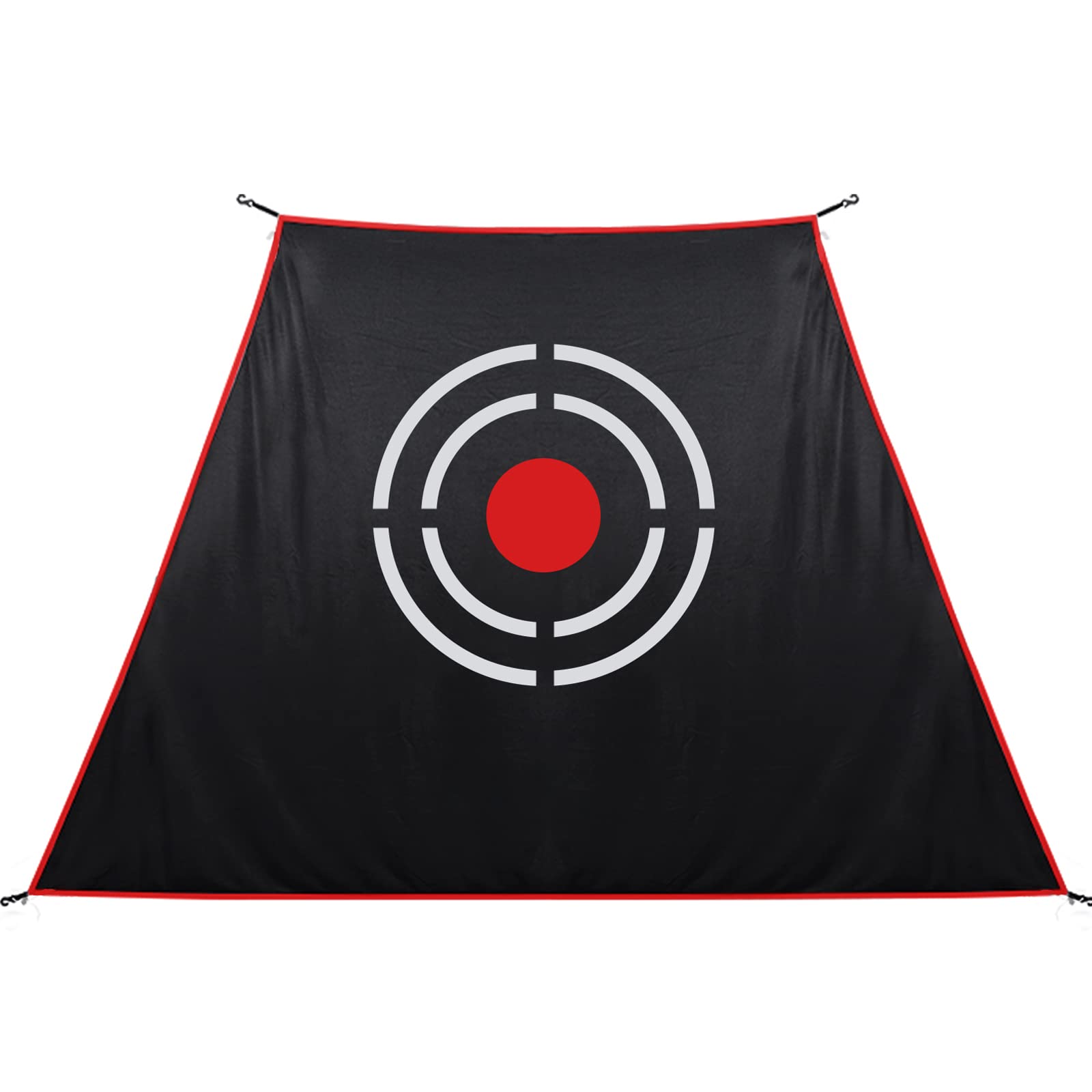 Golf Practice Net with Target & Carry Bag - Indoor/Outdoor Golf Hitting Net, Driving Range Training Aid, Swing Trainer for Backyard, Garage & Golf Course Practice