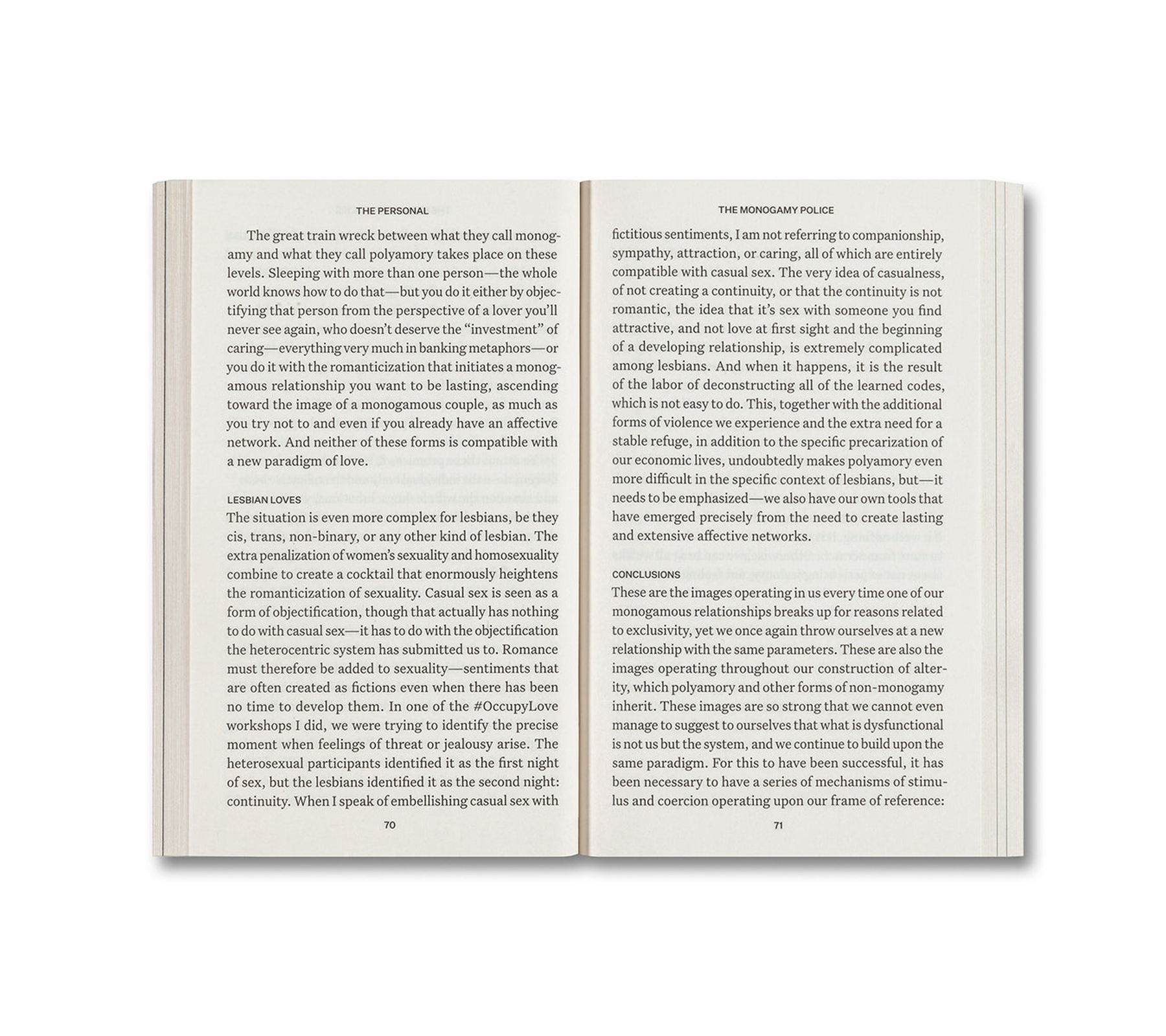 MONOGAMOUS MIND, POLYAMOROUS TERROR by Brigitte Vasallo - Relationship Exploration Book on Modern Love & Non-Monogamy - Perfect for Couples Therapy, Polyamory Discussions, and Social Psychology Studies