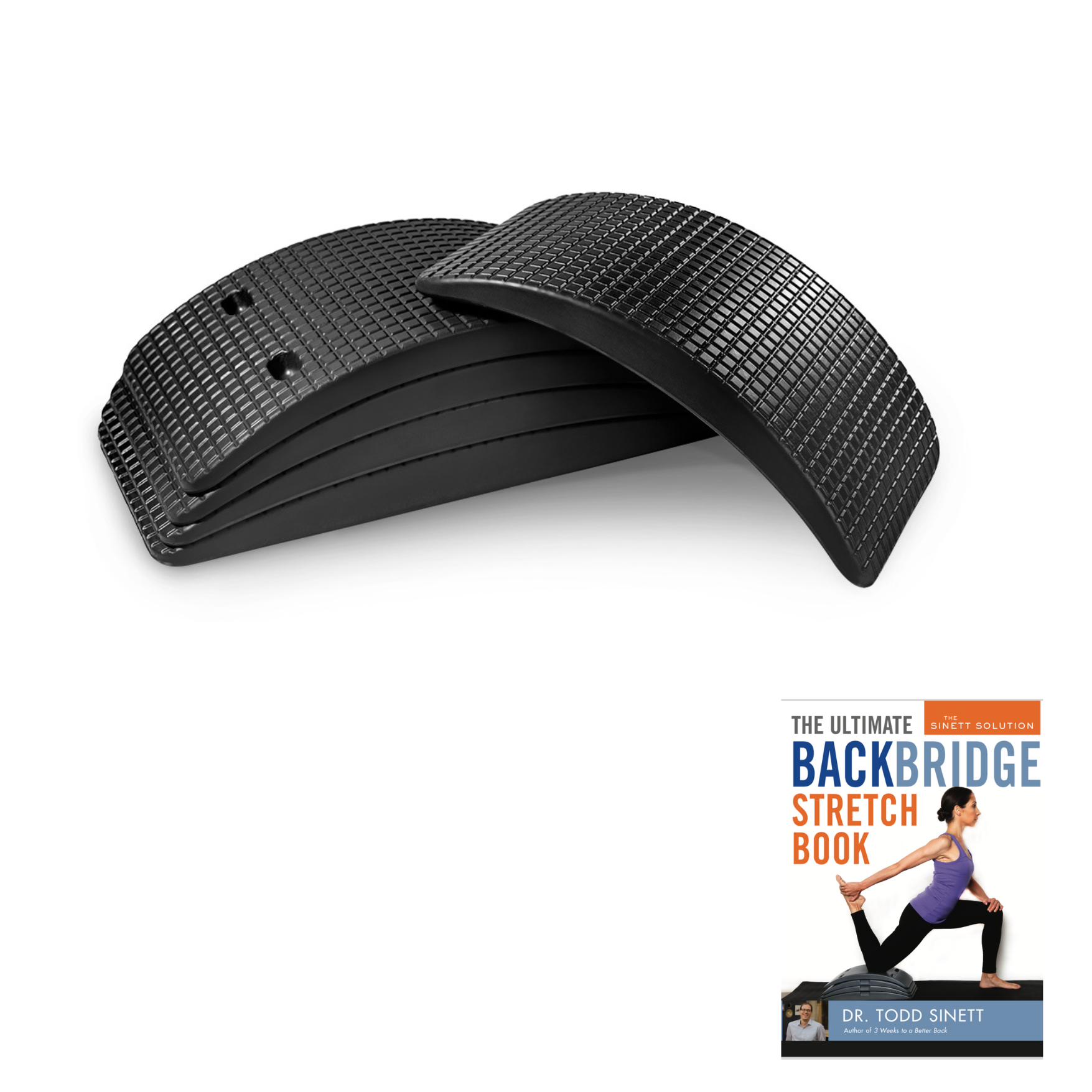 Backbridge Posture Corrector + Free E-Book Stretching Guide for Back Pain Relief - Improve Posture & Flexibility at Home or Office
