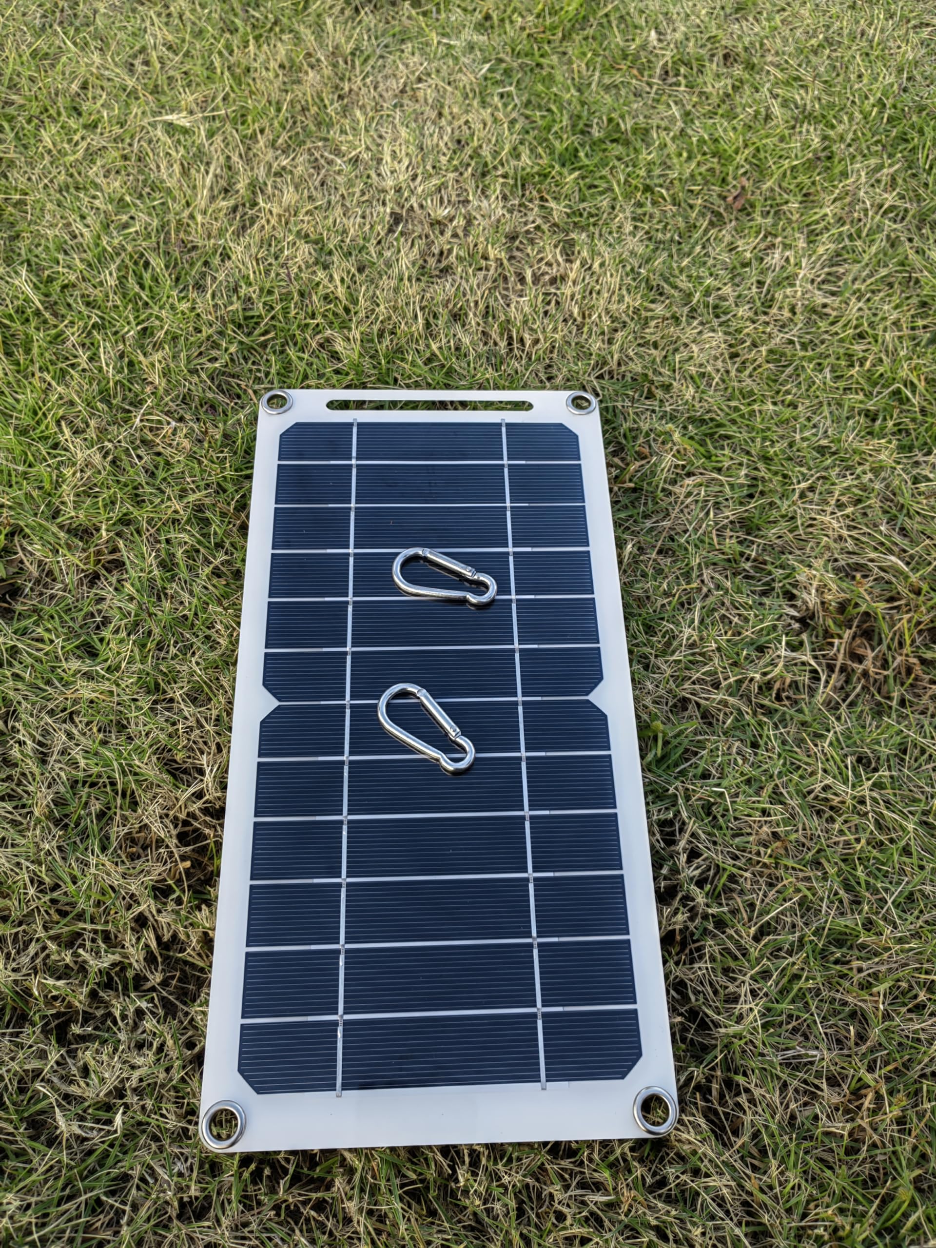 Portable 6W Solar Charger for AA/AAA Rechargeable Batteries & USB Devices - Outdoor Camping, Emergency Power Backup, Hiking, Travel Charging Solution