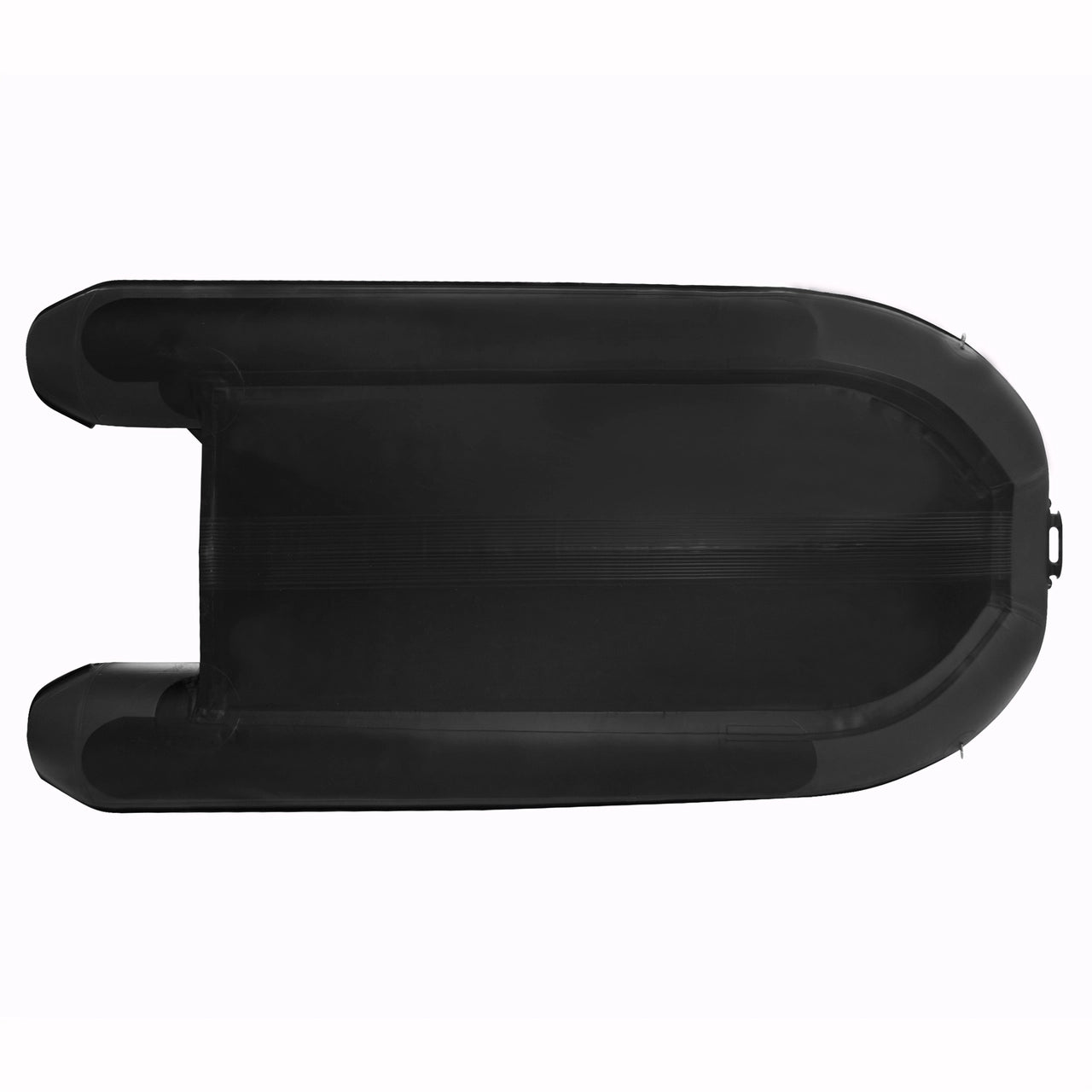 Aleko PRO 12.5 ft Inflatable Fishing Boat with Aluminum Floor & Front Board Holders - Black | Perfect for Lake, River & Offshore Fishing Adventures