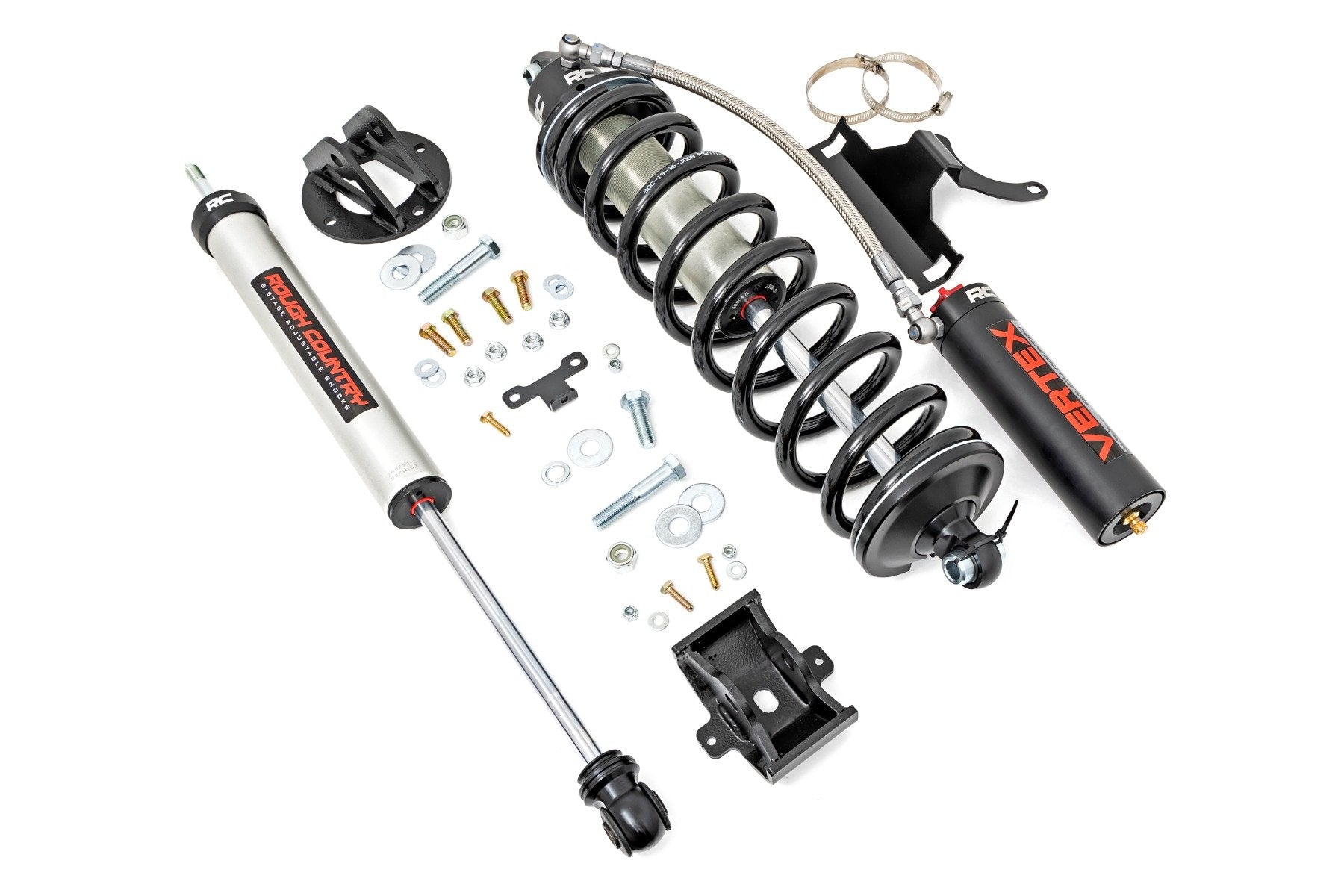 3 Inch Lift Coilover Conversion Kit for Ford F-250/F-350 Super Duty (2005-2022) - Heavy Duty Gas Shocks - Off-Road Suspension Upgrade | Perfect for Towing, Overlanding & Truck Customization