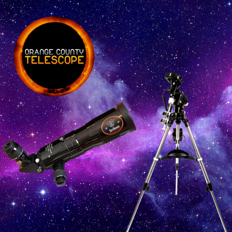 SkyRaider 66ED Refractor Telescope with iEXOS 100-2 GoTo Equatorial Mount - Perfect for Astrophotography, Stargazing & Celestial Observation