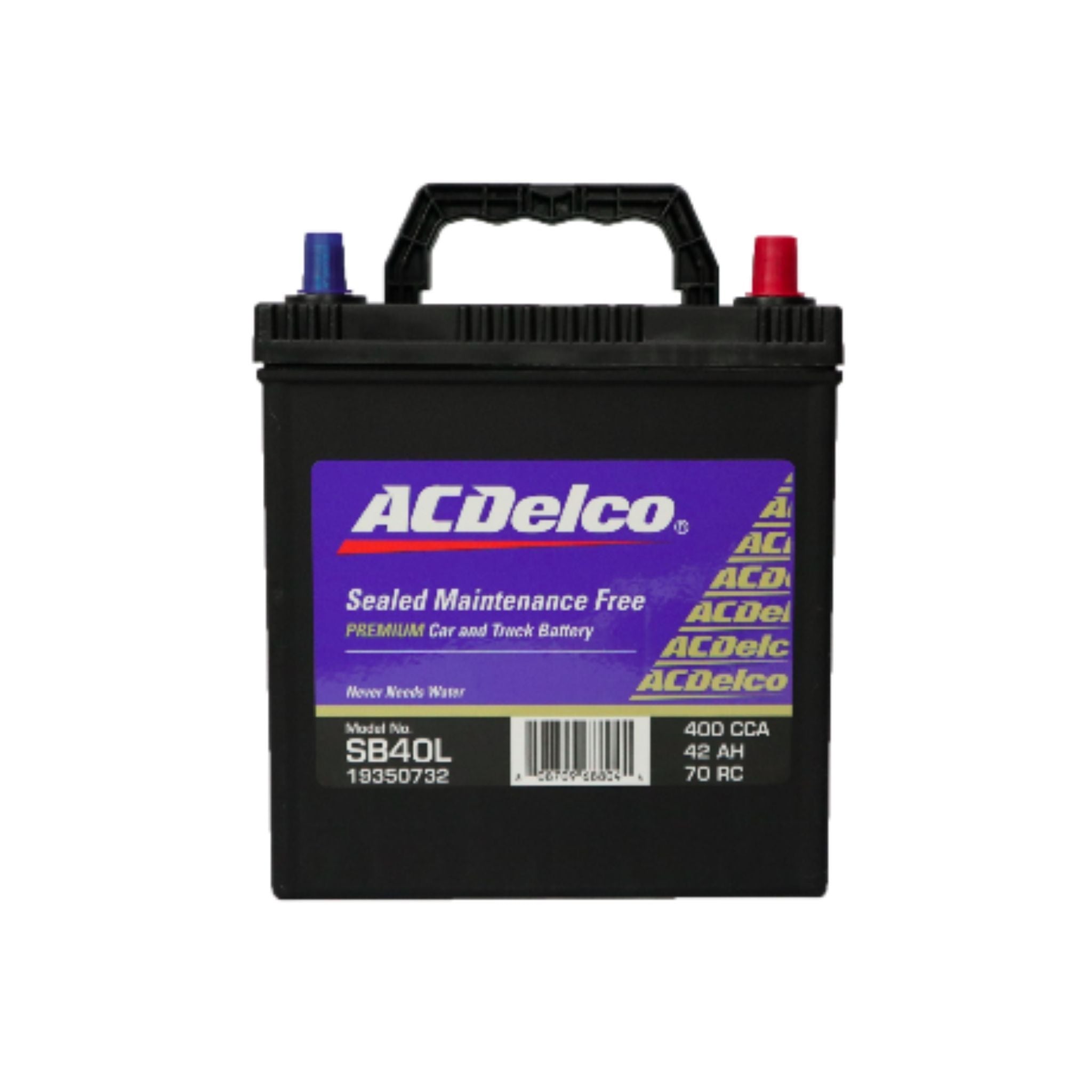 ACDelco SMF Battery NS40 SB40L - Premium Automotive Battery for Cars, Trucks & SUVs - Reliable Starting Power in Extreme Weather Conditions
