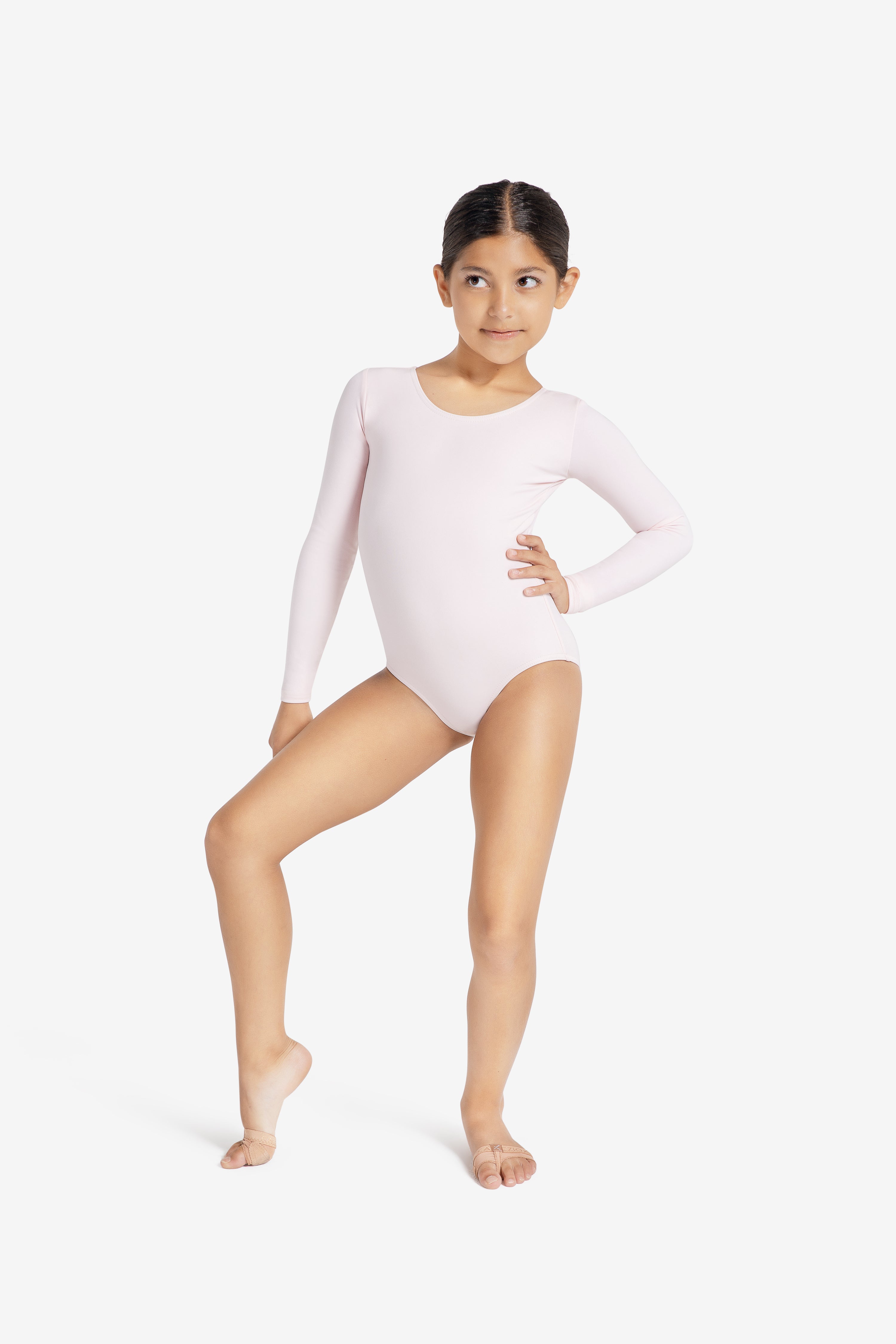 TB134C Women's Long Sleeve Leotard - Ballet Dance Gymnastics Yoga Performance Wear - Stretchy Comfortable Bodysuit for Practice & Performance