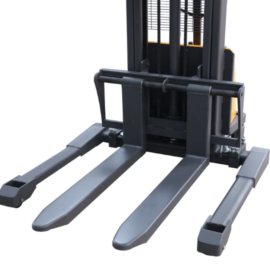 Apollolift A 3012 118 Electric Straddle Stacker - 3300 lbs Capacity, 118