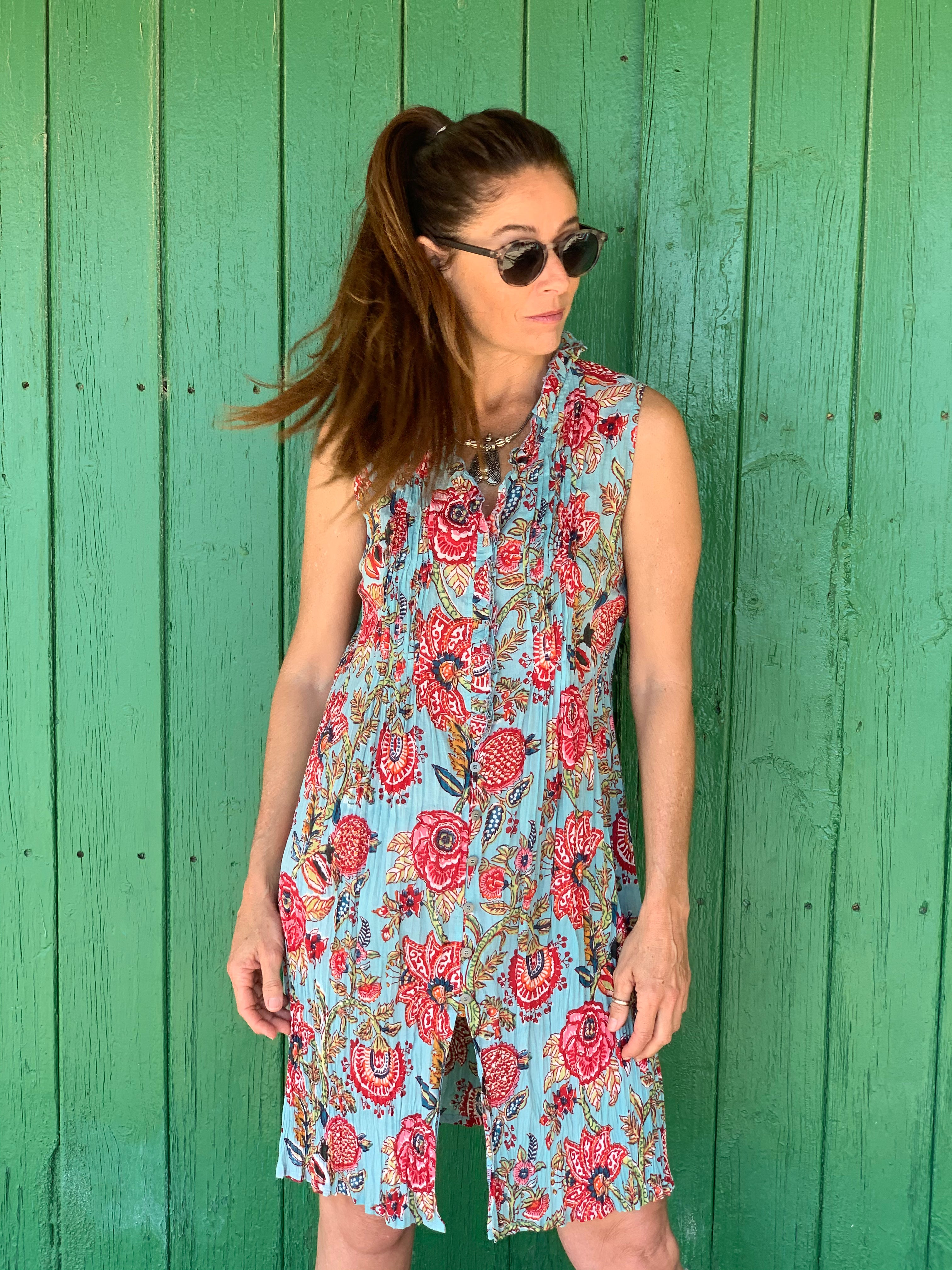 Boho Princess Sleeveless Dress for Girls - Perfect for Summer Parties, Beach Vacations & Casual Outings