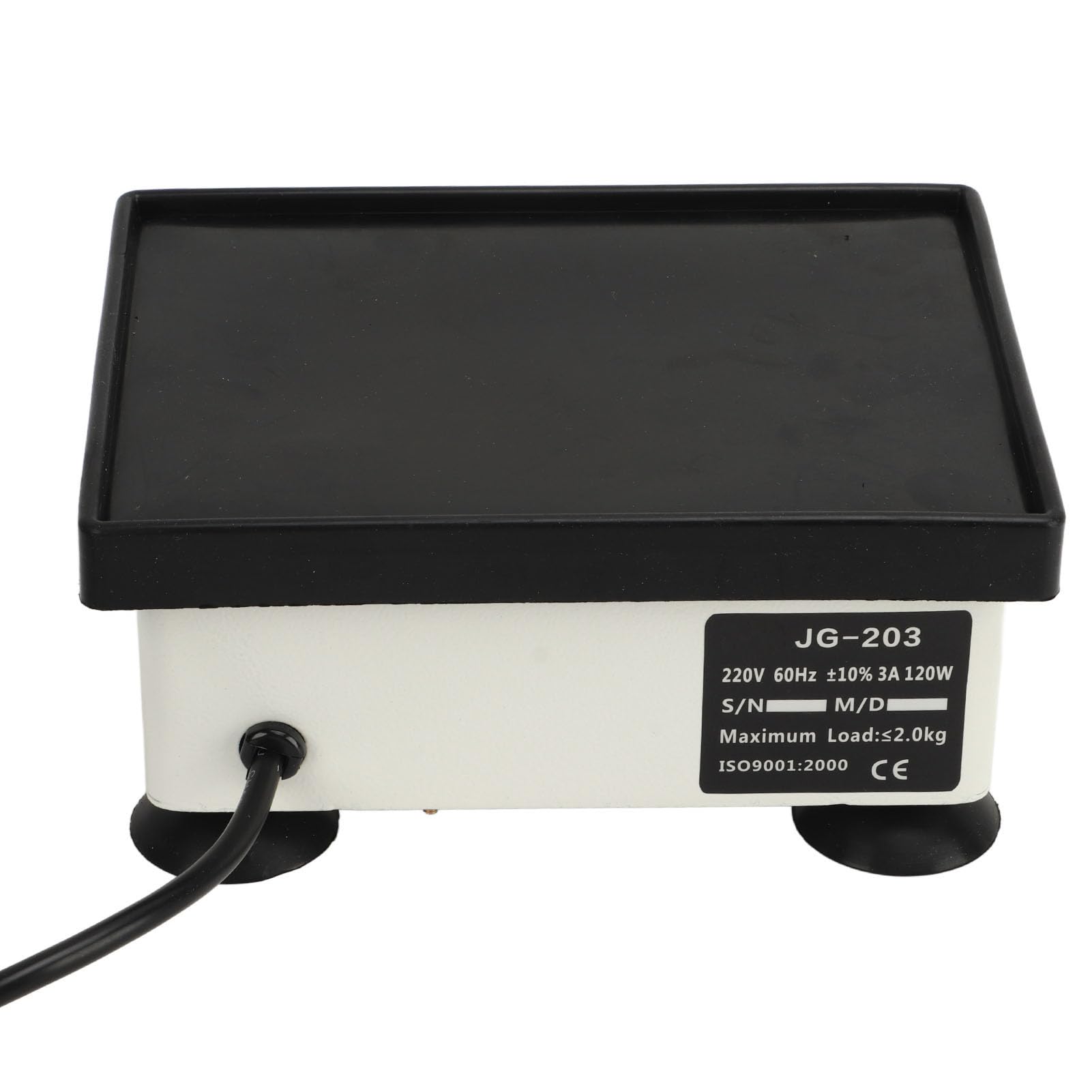 Dental Lab Vibrator - Square Quartet Plaster Oscillator Gypsum Mixing Machine with Adjustable Knob | Powerful Shaker for Gypsum Mixing, Casting & Replication | Ideal for Dental Labs, Jewelry Making & Art Studios