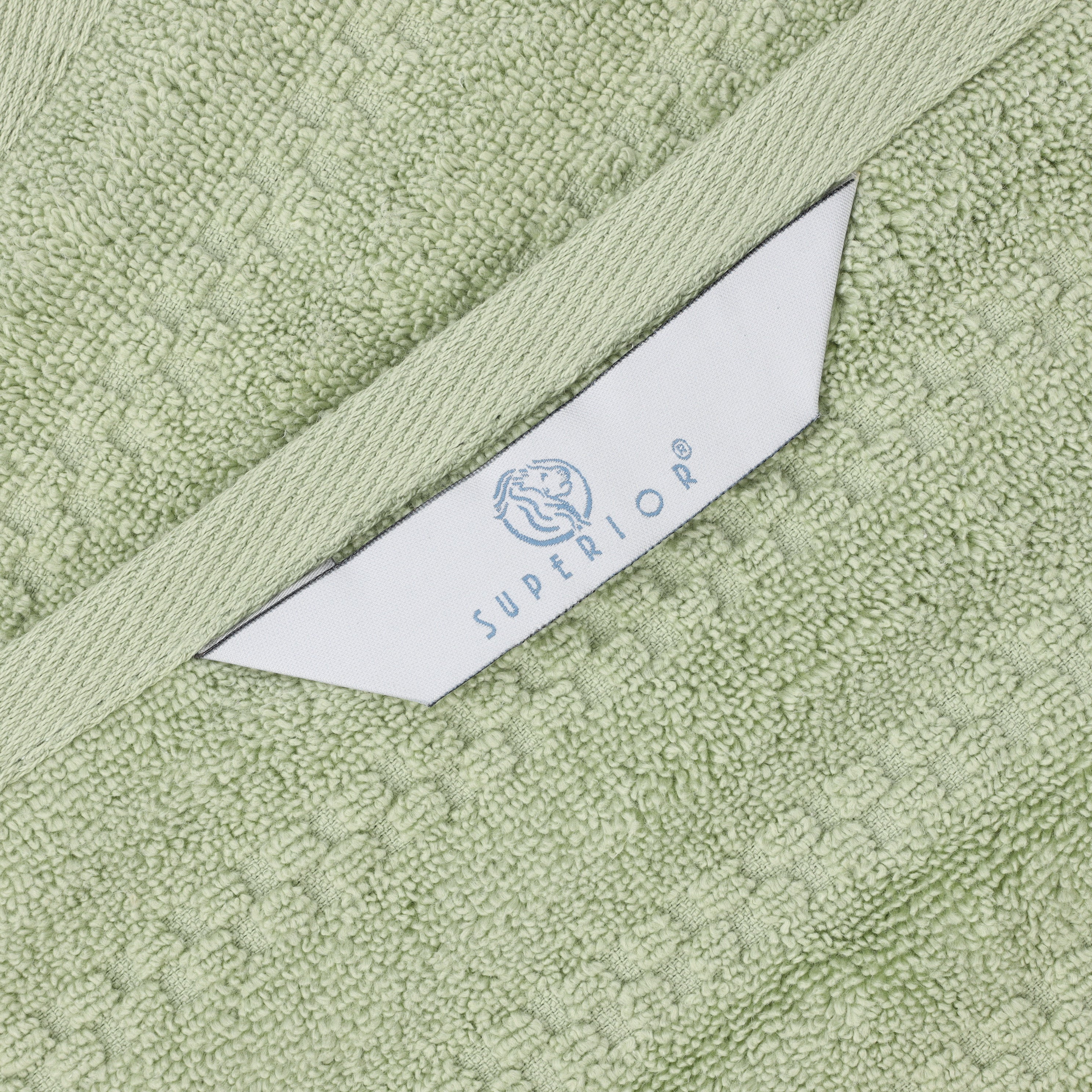 Zuma Zero Twist Cotton Medium Weight Soft Absorbent 6-Piece Bath Towel Set - Premium Luxury Towels for Spa, Bathroom & Beach Use