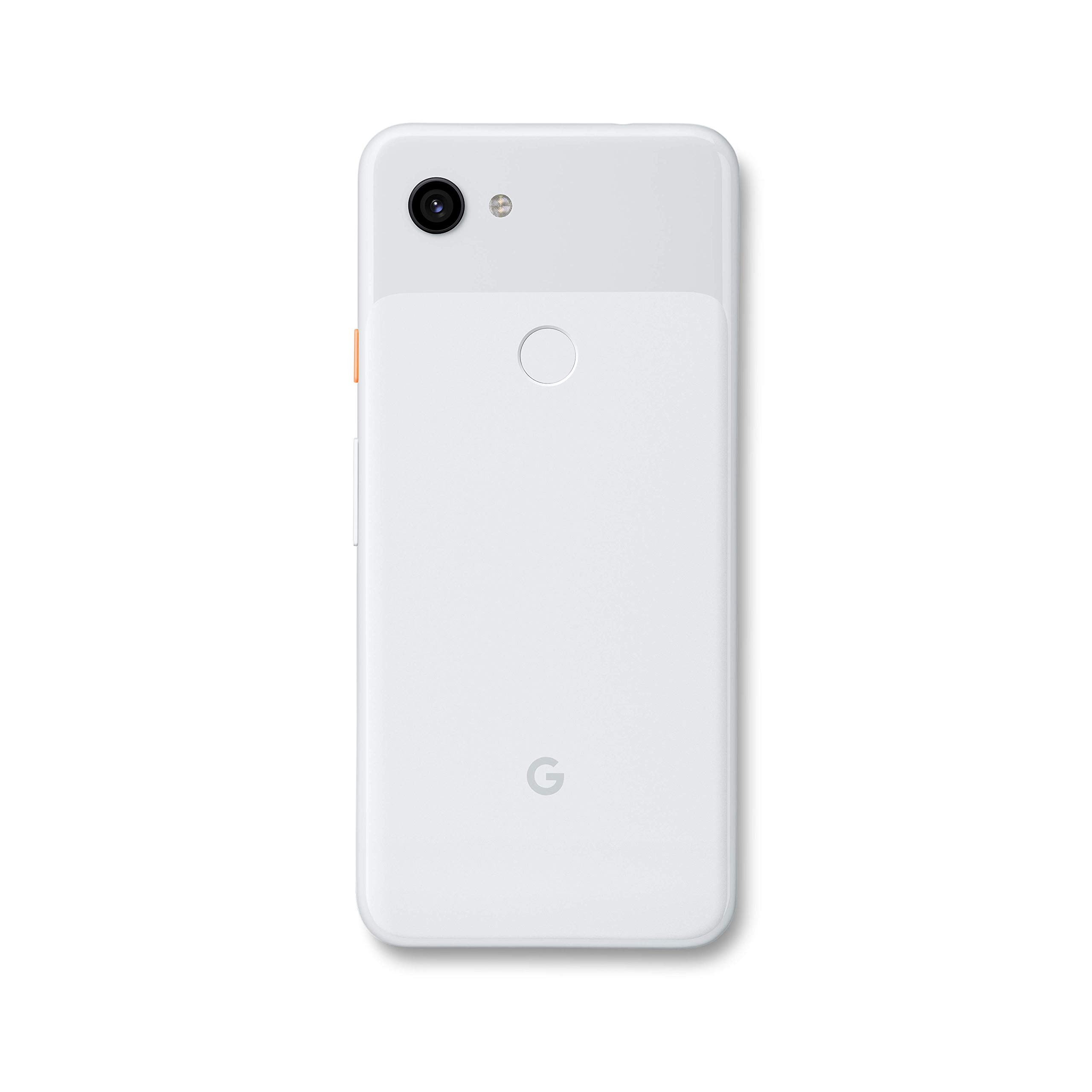 Google Pixel 3a Unlocked Smartphone - 64GB Storage, Clearly White - Perfect for Travel Photography & Everyday Use