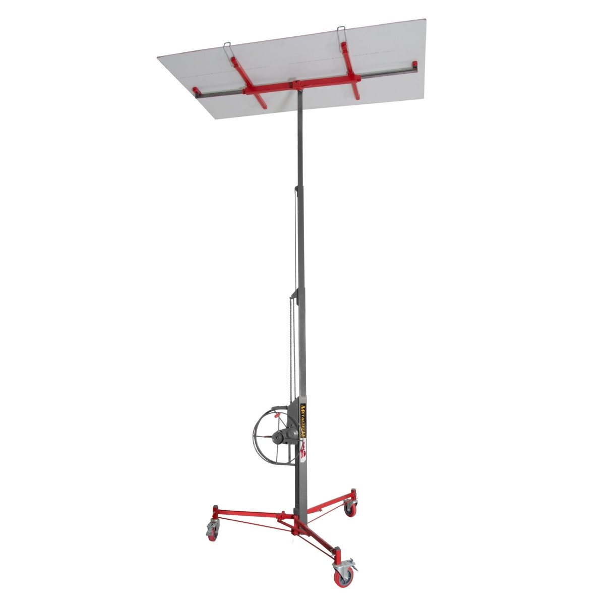 Buildman™ Drywall & Panel Hoist - Heavy Duty Ceiling Lift for Drywall, Plywood & Sheetrock - Perfect for Construction, Renovation & DIY Projects