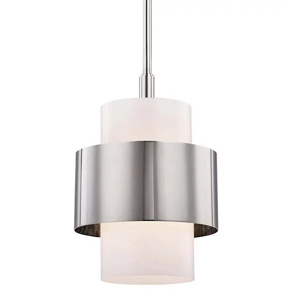Corinne Pendant Light - Modern Glass Hanging Light Fixture for Kitchen Island, Dining Room & Bedroom | Elegant Ceiling Lighting for Home Decor