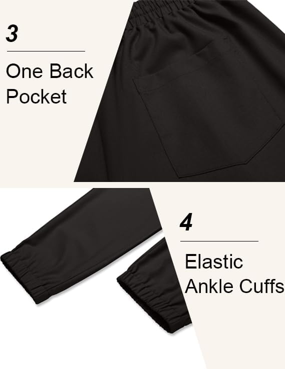 COOFANDY Men's Linen Casual Pants - Lightweight Breathable Joggers with Elastic Waist & Drawstring, Yoga Beach Lounge Pants with Pockets | Perfect for Summer, Travel, Relaxation & Outdoor Activities