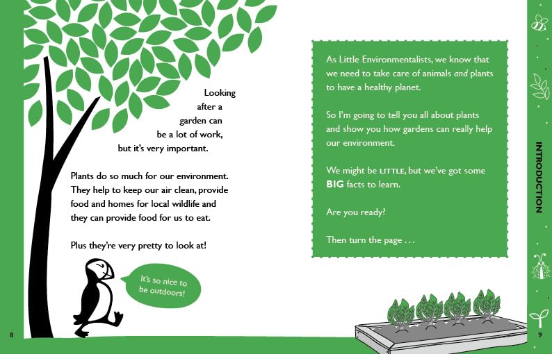 Puffin Little Environmentalist: Gardening Book for Kids - Eco-Friendly Gardening Guide & Activities for Young Gardeners | Perfect for Home, School & Outdoor Learning