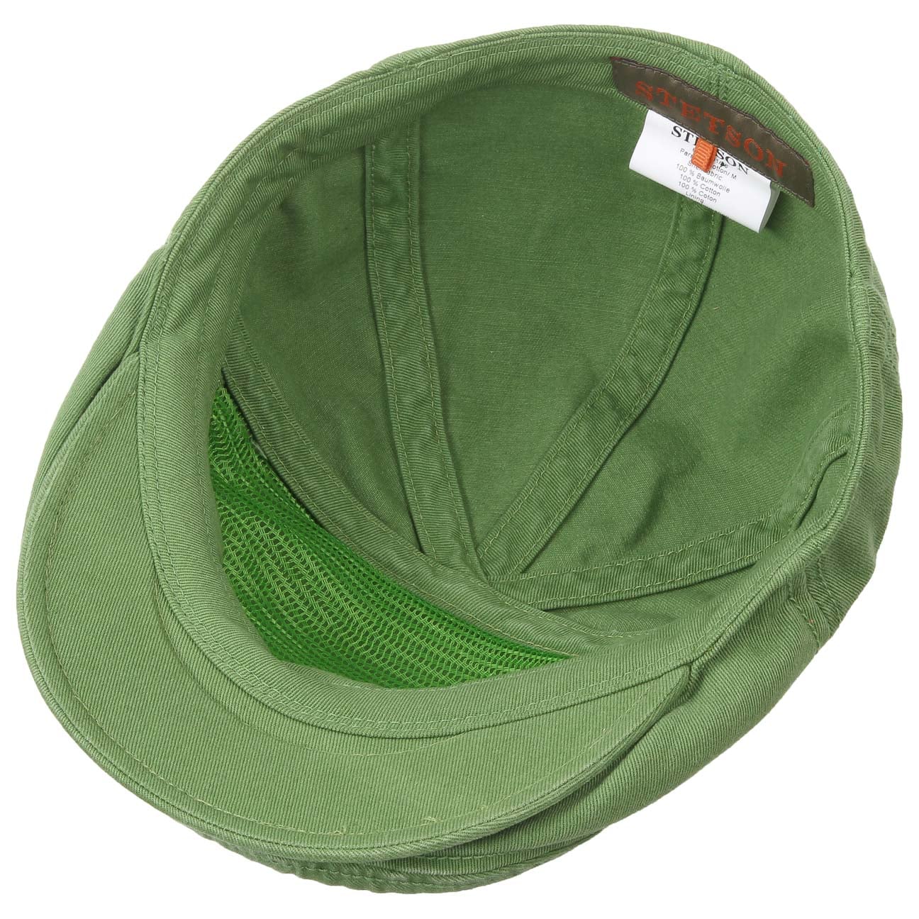 Stetson Paradise Cotton Flat Cap for Men - Classic Summer Sun Hat for Outdoor Activities, Travel & Casual Wear