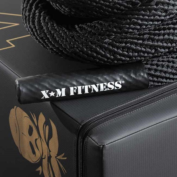 Best XM Fitness Battle Rope for Home & Gym Workouts - Heavy Duty Training Rope for Strength, Endurance & Cardio - Perfect for CrossFit, HIIT & Functional Training
