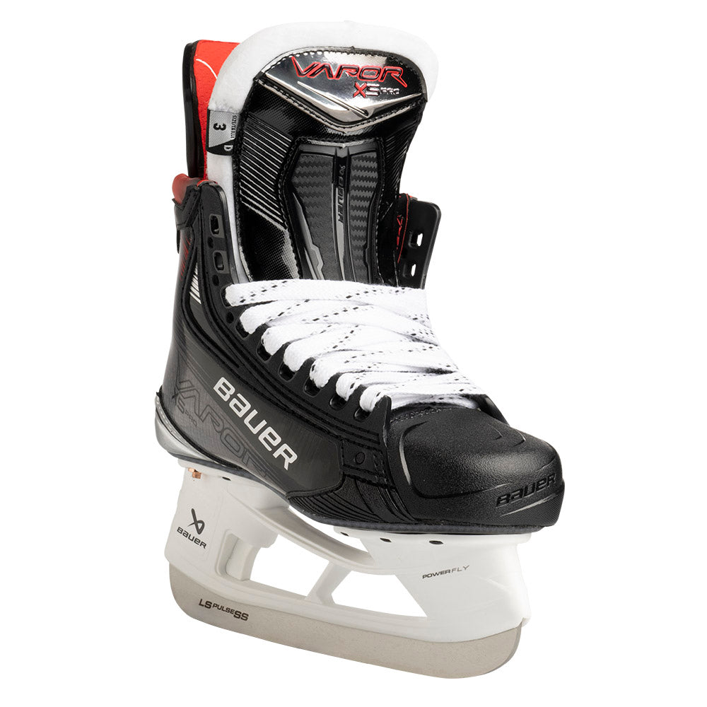 Bauer Vapor X5 Pro Junior Ice Hockey Skates - Lightweight Performance Skates for Youth Players - Perfect for Ice Rink Training & Competitive Games