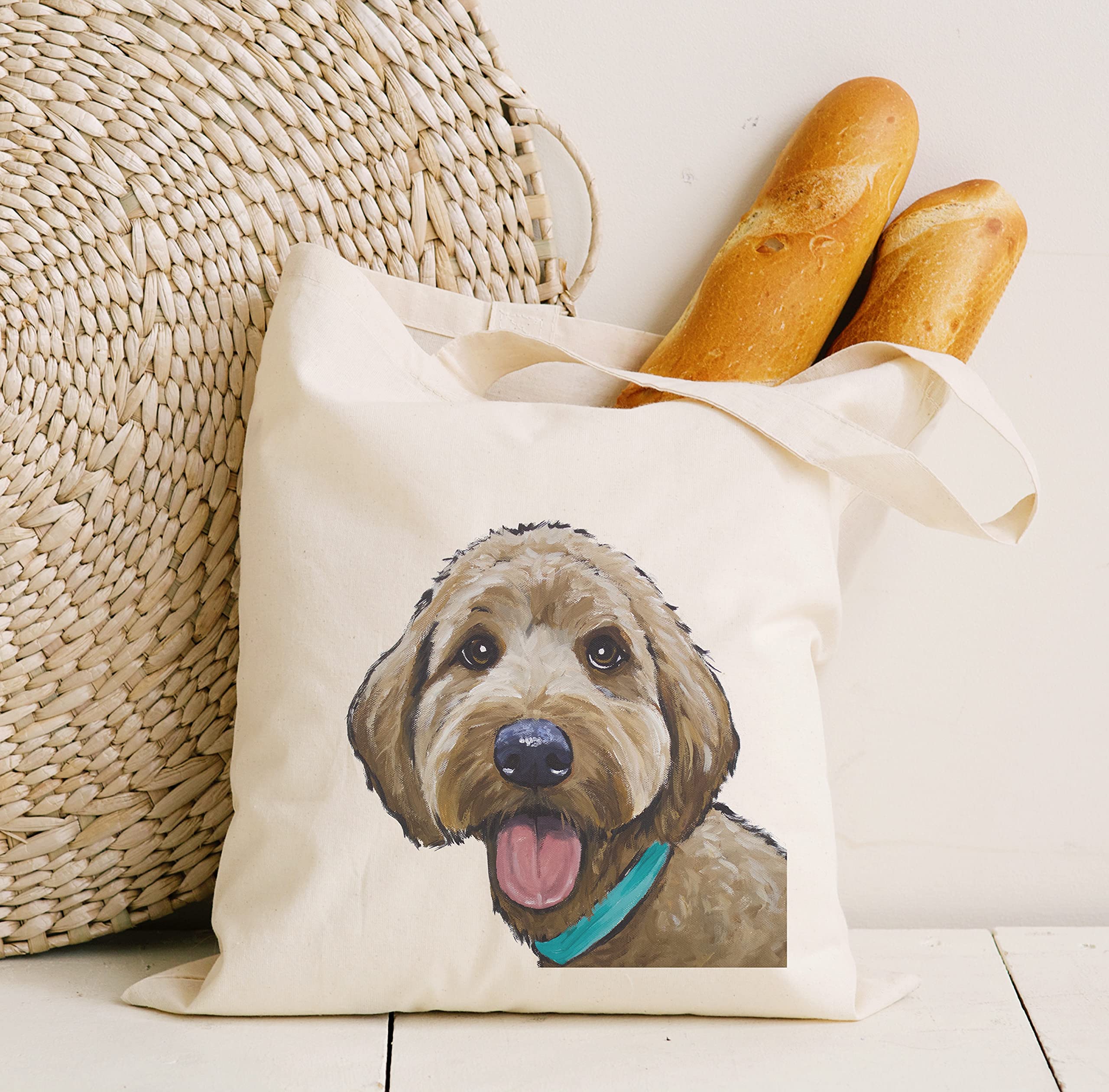 Goldendoodle Tote Bag - Handmade Golden Doodle Purse for Women - Cute Doodle Gifts for Dog Lovers & Doodle Moms - Perfect for Shopping, Beach & Daily Use